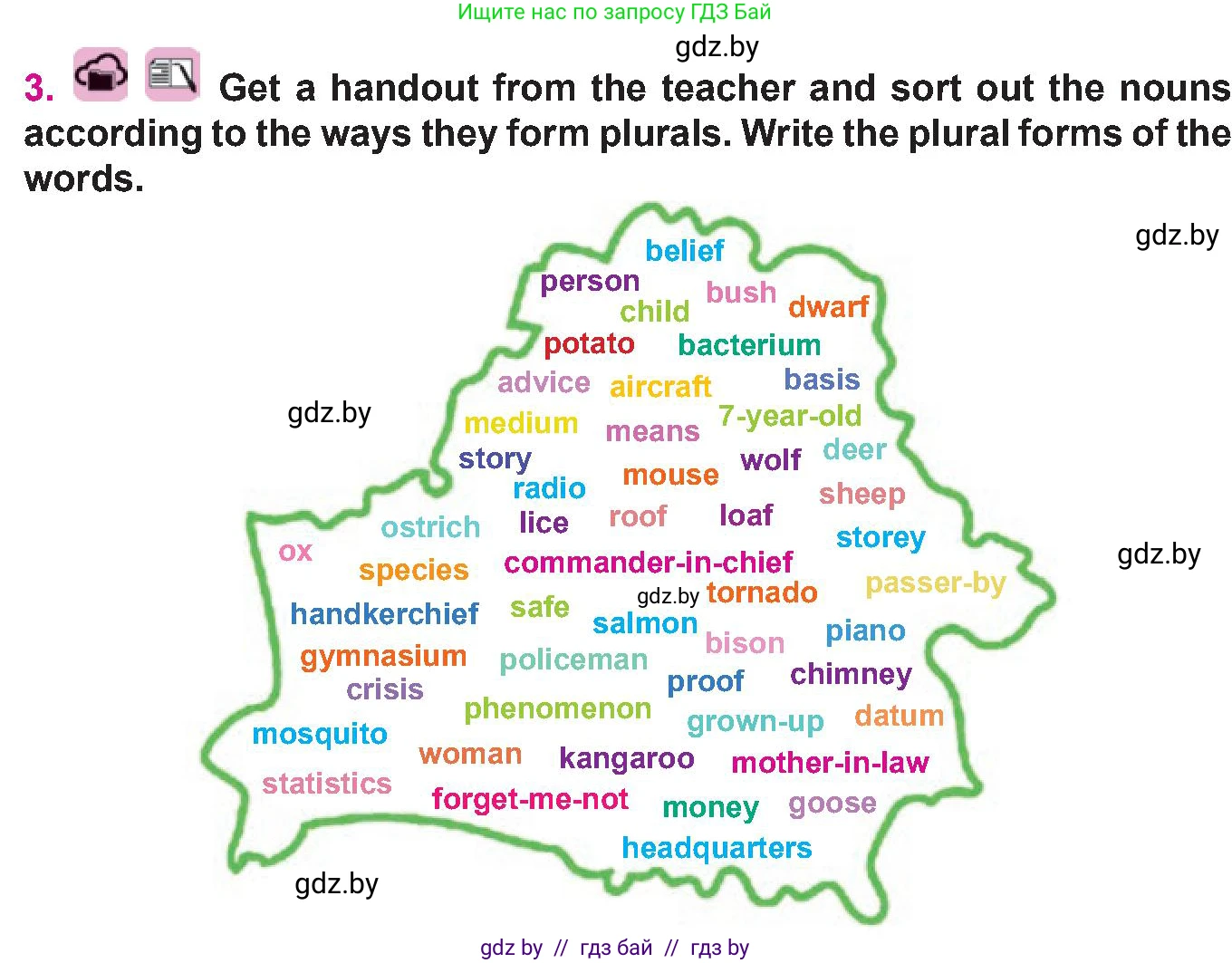 Английский язык (english), 10 класс Учебник (Student's book), авторы: Демченко Наталья Валентиновна, Юхнель Наталья Валентиновна, Севрюкова Татьяна Юрьевна, Бушуева Эдите Владиславовна, Лапицкая Людмила Михайловна (Lapitskaya Ludmila), издательство Вышэйшая школа, Минск, 2021, голубого цвета, Часть ( Part) 2, страница 187, номер 3, Условие