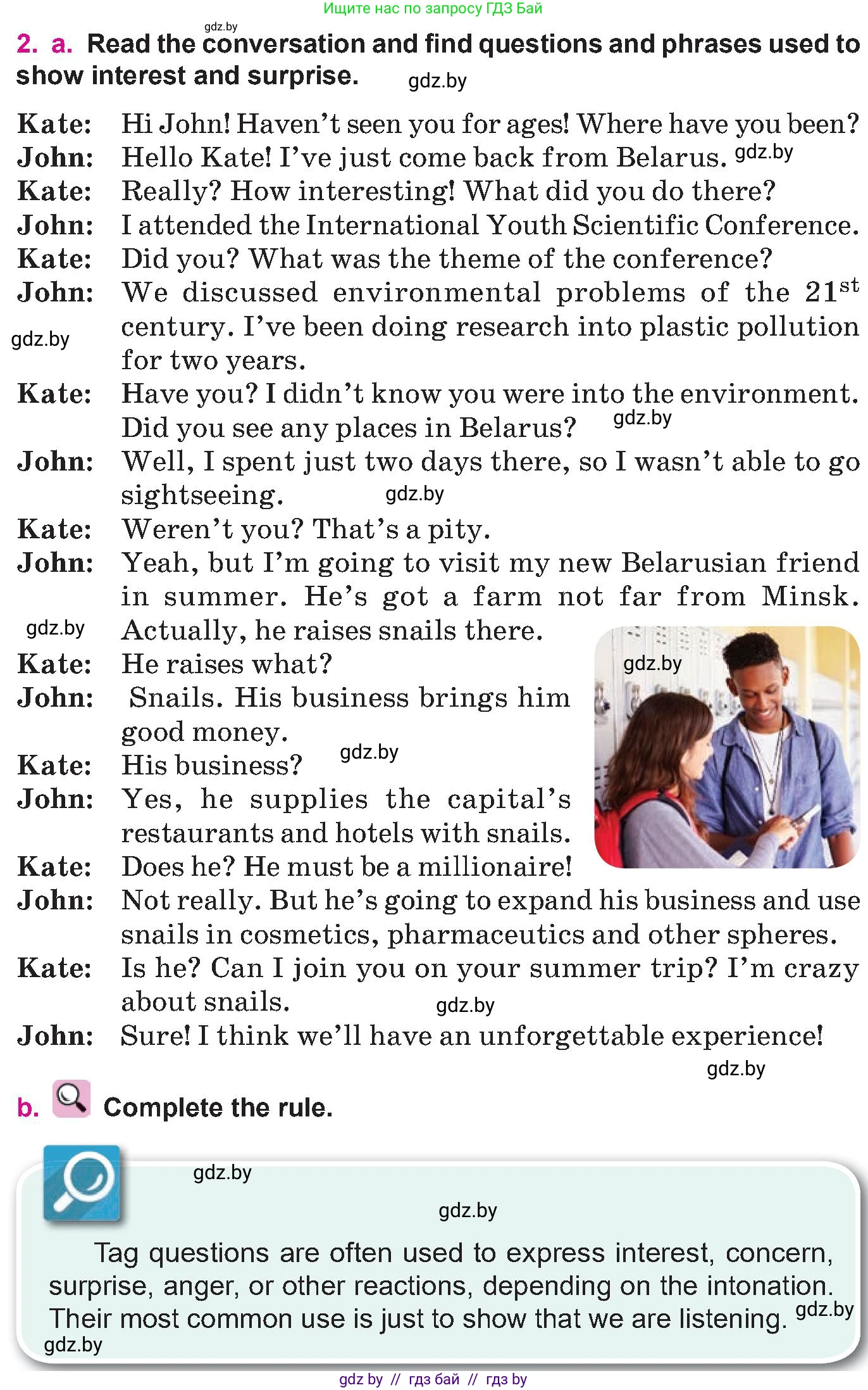 Английский язык (english), 10 класс Учебник (Student's book), авторы: Демченко Наталья Валентиновна, Юхнель Наталья Валентиновна, Севрюкова Татьяна Юрьевна, Бушуева Эдите Владиславовна, Лапицкая Людмила Михайловна (Lapitskaya Ludmila), издательство Вышэйшая школа, Минск, 2021, голубого цвета, Часть ( Part) 2, страница 189, номер 2, Условие