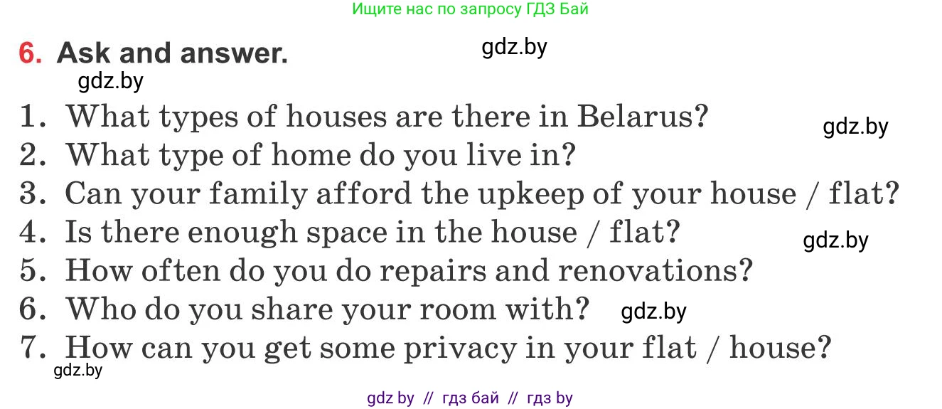 Английский язык (english), 10 класс Учебник (Student's book), авторы: Юхнель Наталья Валентиновна, Наумова Елена Георгиевна, Демченко Наталья Валентиновна, издательство Вышэйшая школа, Минск, 2019, страница 7, номер 6, Условие