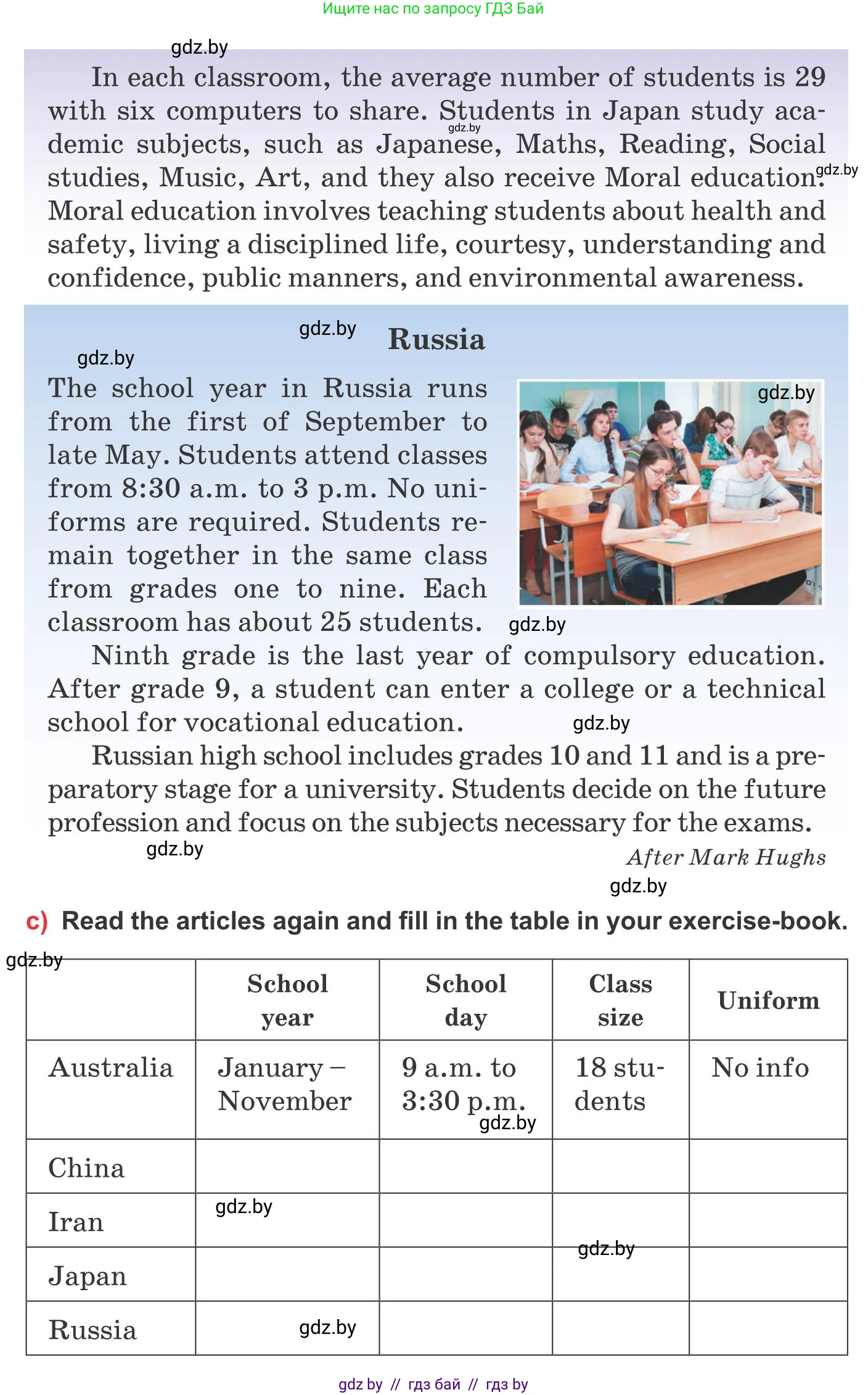 Английский язык (english), 10 класс Учебник (Student's book), авторы: Юхнель Наталья Валентиновна, Наумова Елена Георгиевна, Демченко Наталья Валентиновна, издательство Вышэйшая школа, Минск, 2019, страница 34, номер 2, Условие (продолжение 4)