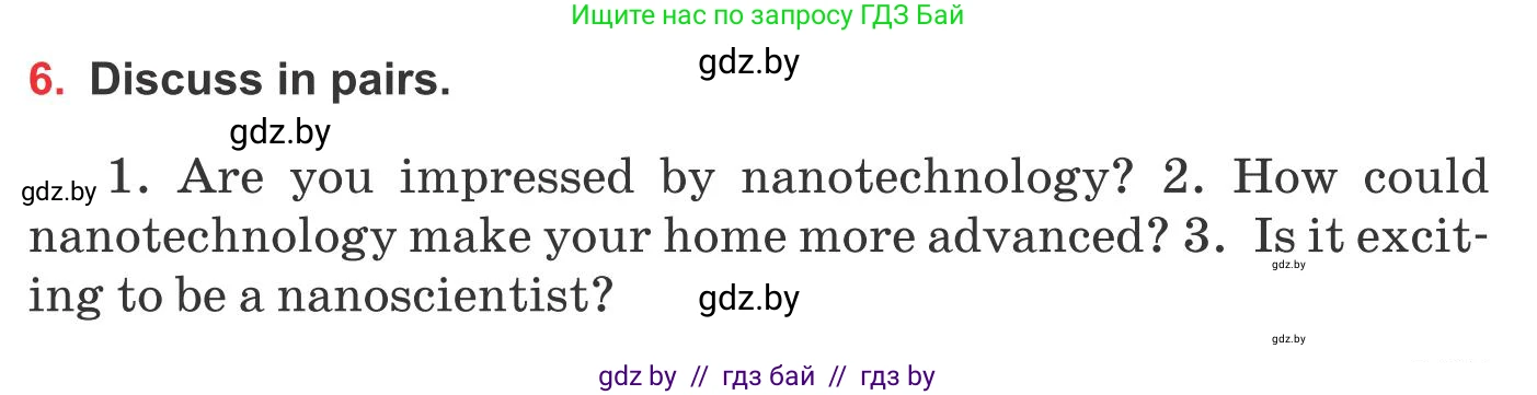 Английский язык (english), 10 класс Учебник (Student's book), авторы: Юхнель Наталья Валентиновна, Наумова Елена Георгиевна, Демченко Наталья Валентиновна, издательство Вышэйшая школа, Минск, 2019, страница 185, номер 6, Условие