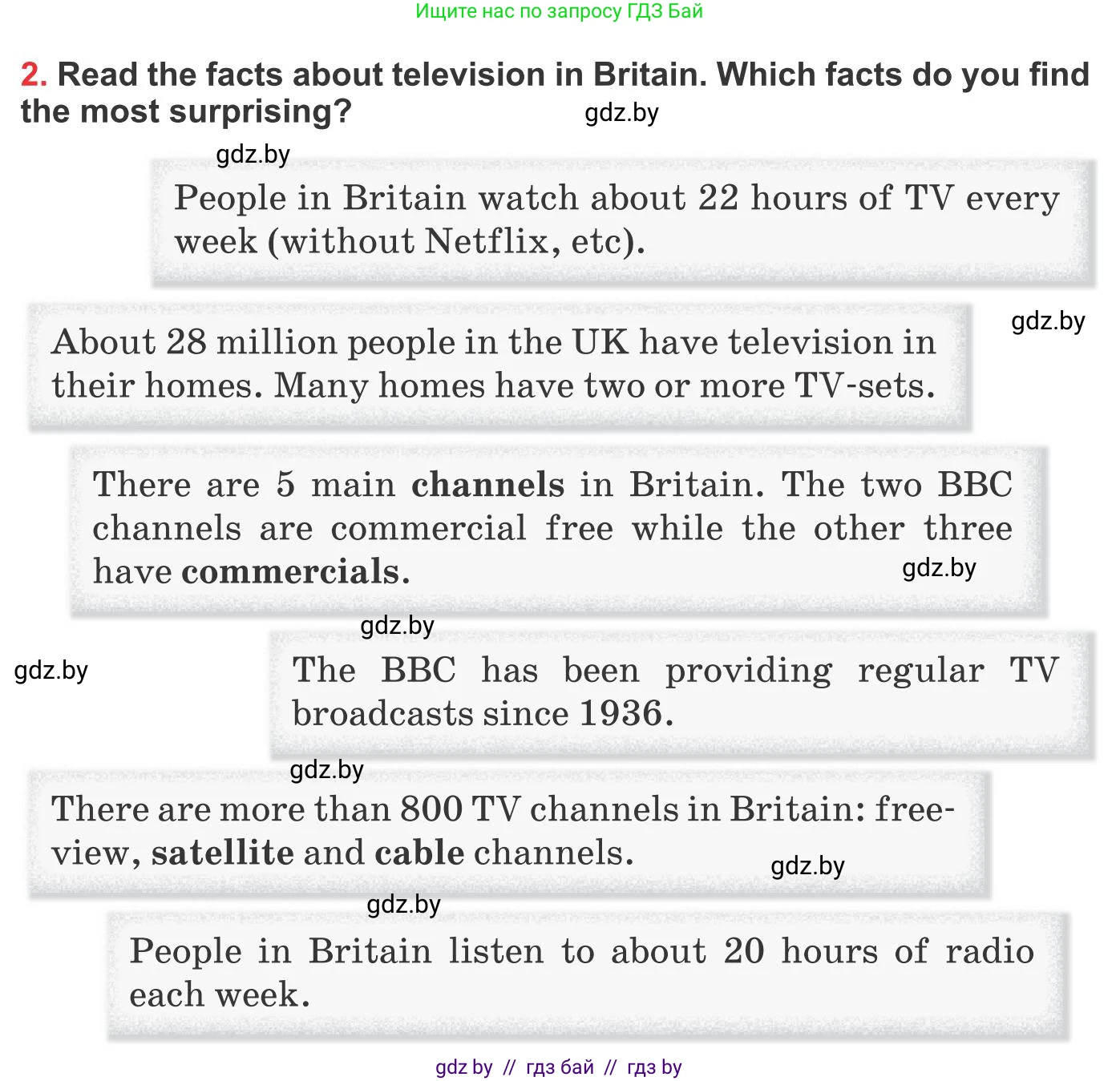 Английский язык (english), 10 класс Учебник (Student's book), авторы: Юхнель Наталья Валентиновна, Наумова Елена Георгиевна, Демченко Наталья Валентиновна, издательство Вышэйшая школа, Минск, 2019, страница 247, номер 2, Условие