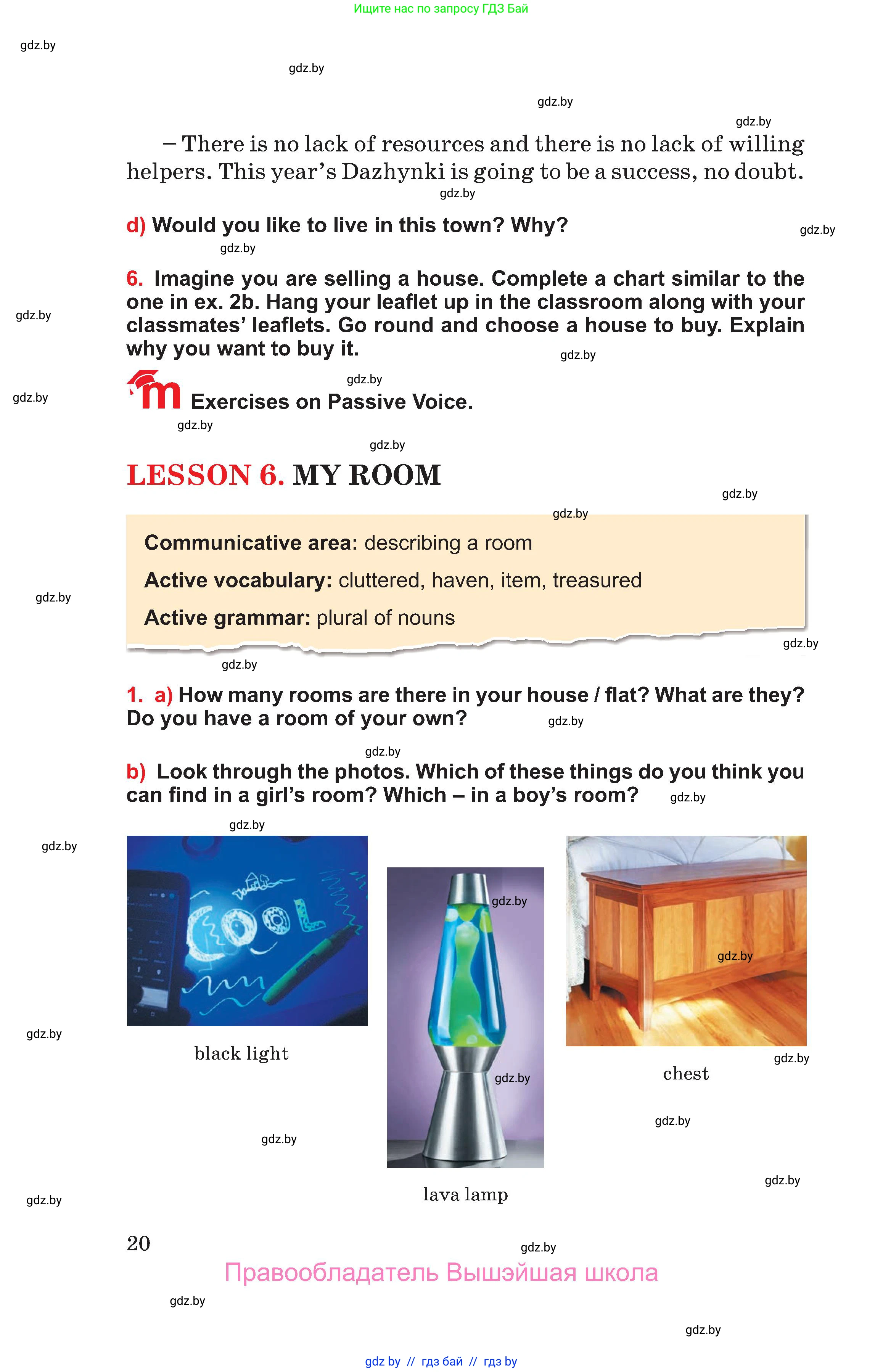 Английский язык (english), 10 класс Учебник (Student's book), авторы: Юхнель Наталья Валентиновна, Наумова Елена Георгиевна, Демченко Наталья Валентиновна, издательство Вышэйшая школа, Минск, 2019, страница 20