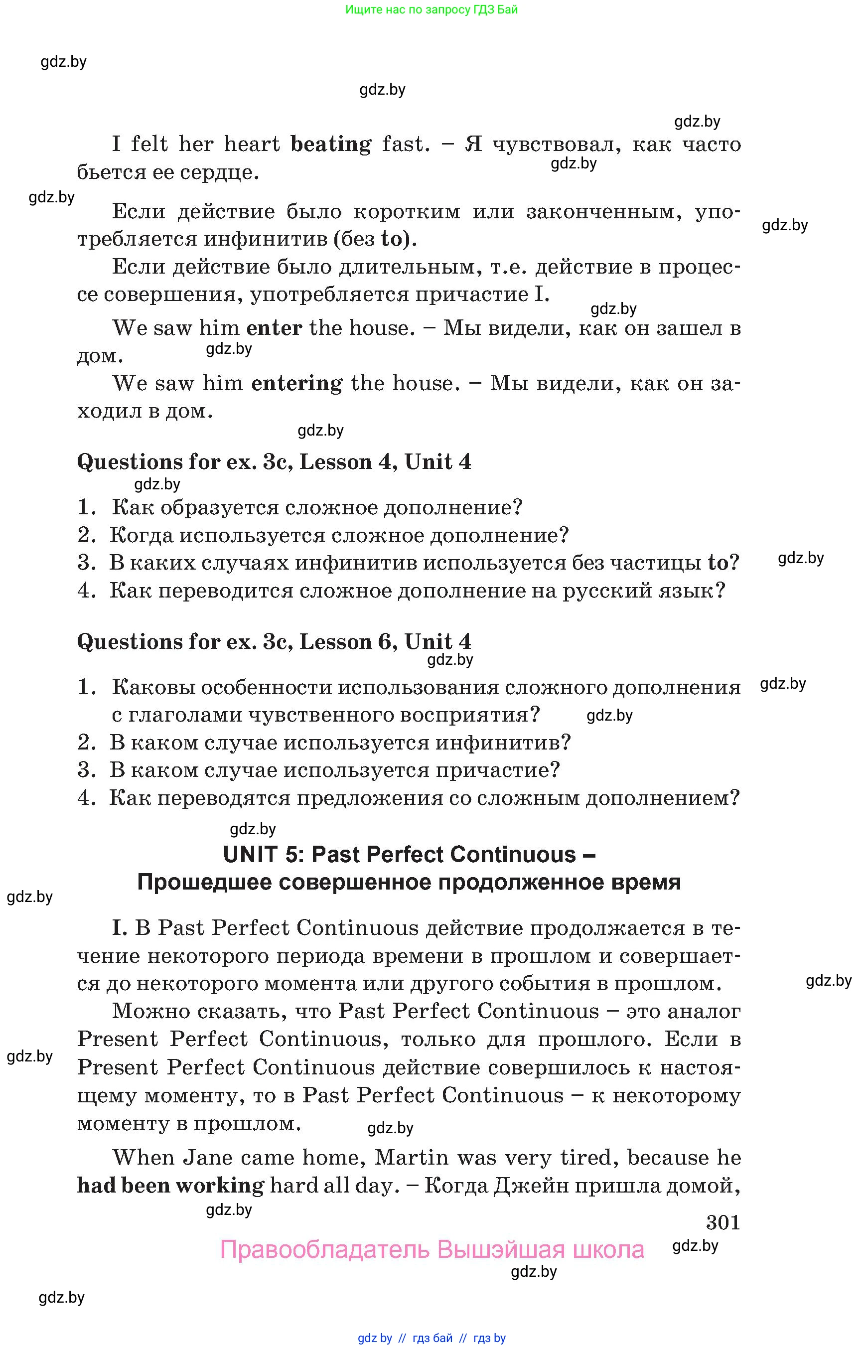 Английский язык (english), 10 класс Учебник (Student's book), авторы: Юхнель Наталья Валентиновна, Наумова Елена Георгиевна, Демченко Наталья Валентиновна, издательство Вышэйшая школа, Минск, 2019, страница 301