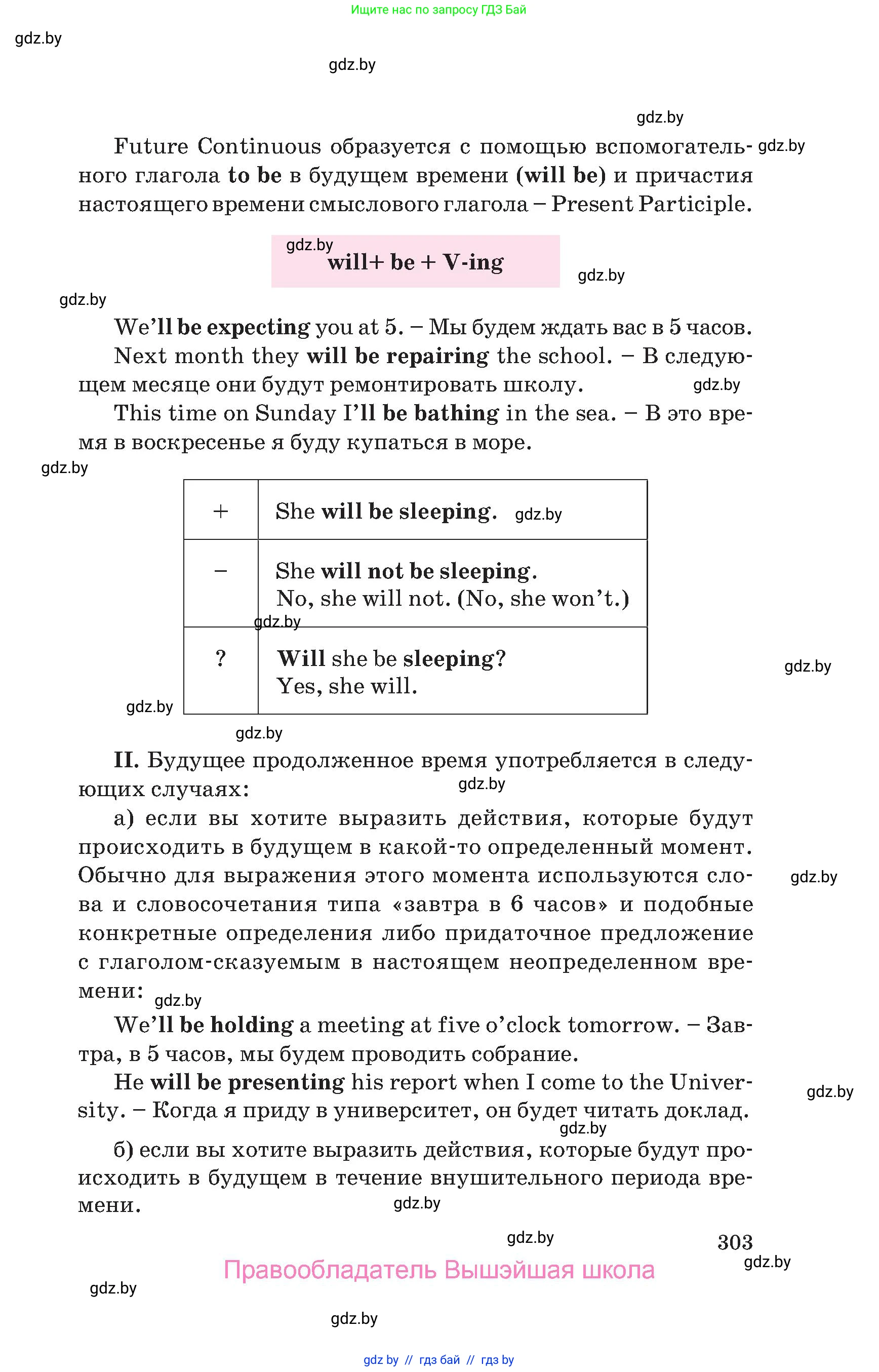 Английский язык (english), 10 класс Учебник (Student's book), авторы: Юхнель Наталья Валентиновна, Наумова Елена Георгиевна, Демченко Наталья Валентиновна, издательство Вышэйшая школа, Минск, 2019, страница 303