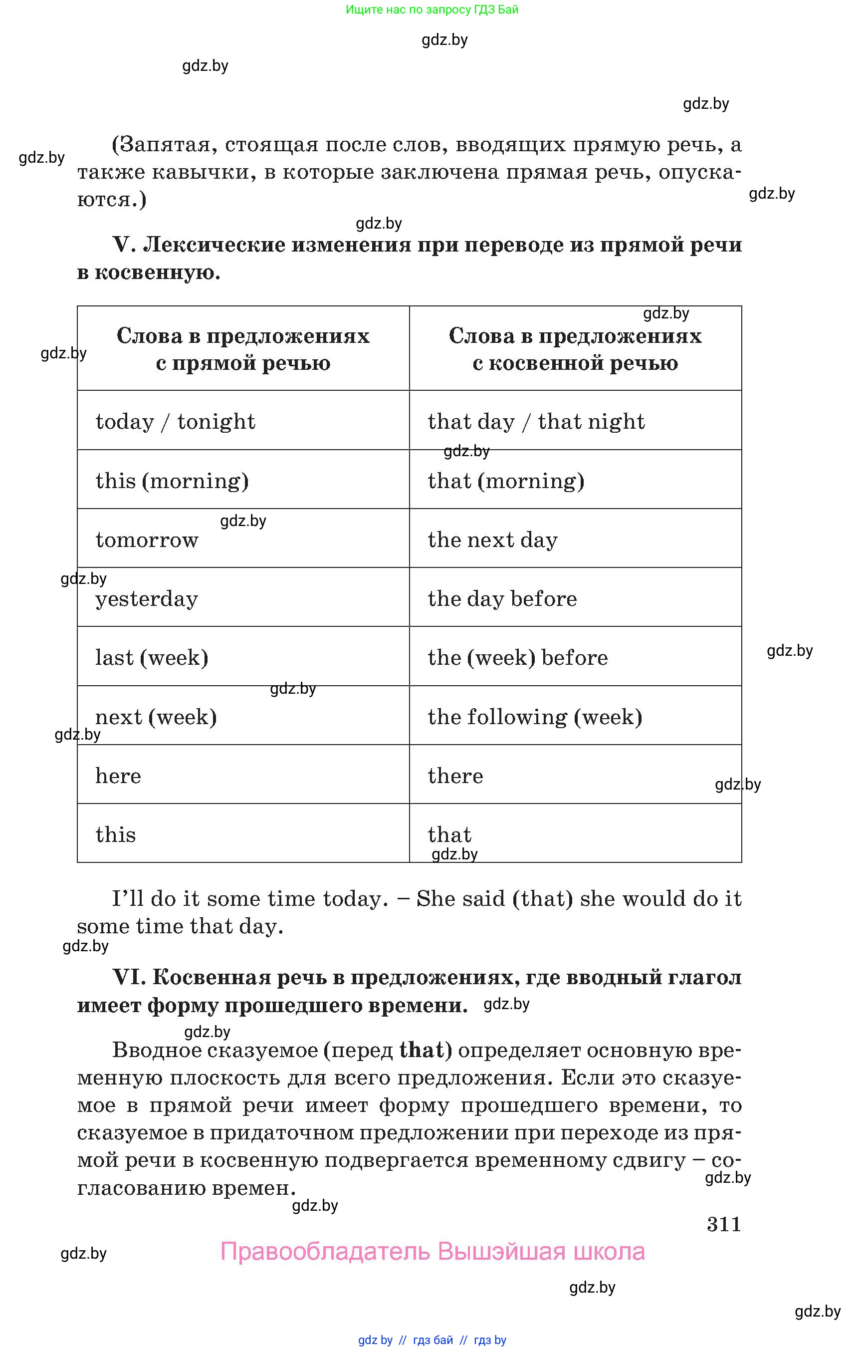 Английский язык (english), 10 класс Учебник (Student's book), авторы: Юхнель Наталья Валентиновна, Наумова Елена Георгиевна, Демченко Наталья Валентиновна, издательство Вышэйшая школа, Минск, 2019, страница 311