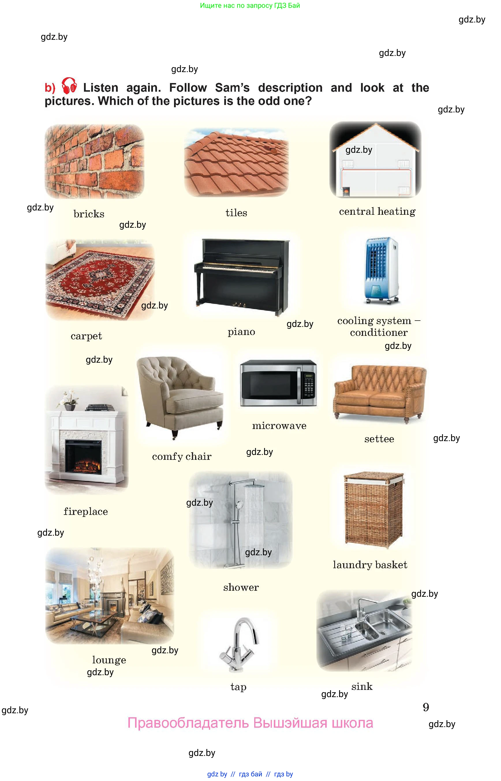 Английский язык (english), 10 класс Учебник (Student's book), авторы: Юхнель Наталья Валентиновна, Наумова Елена Георгиевна, Демченко Наталья Валентиновна, издательство Вышэйшая школа, Минск, 2019, страница 9