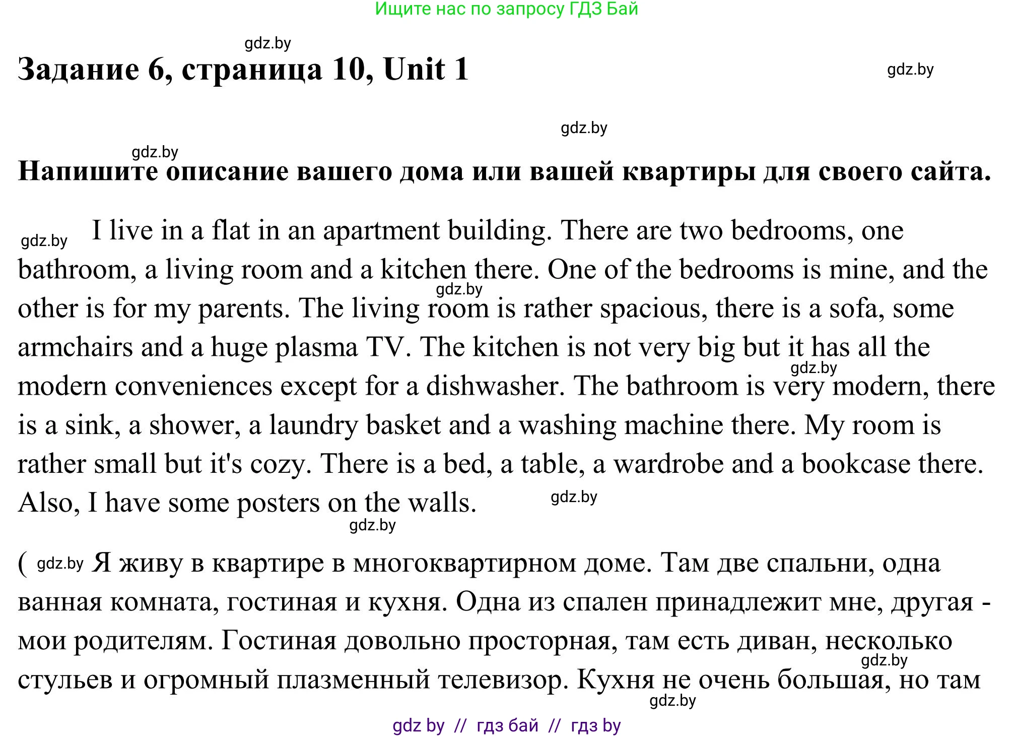 Английский язык (english), 10 класс Учебник (Student's book), авторы: Юхнель Наталья Валентиновна, Наумова Елена Георгиевна, Демченко Наталья Валентиновна, издательство Вышэйшая школа, Минск, 2019, страница 10, номер 6, Решение