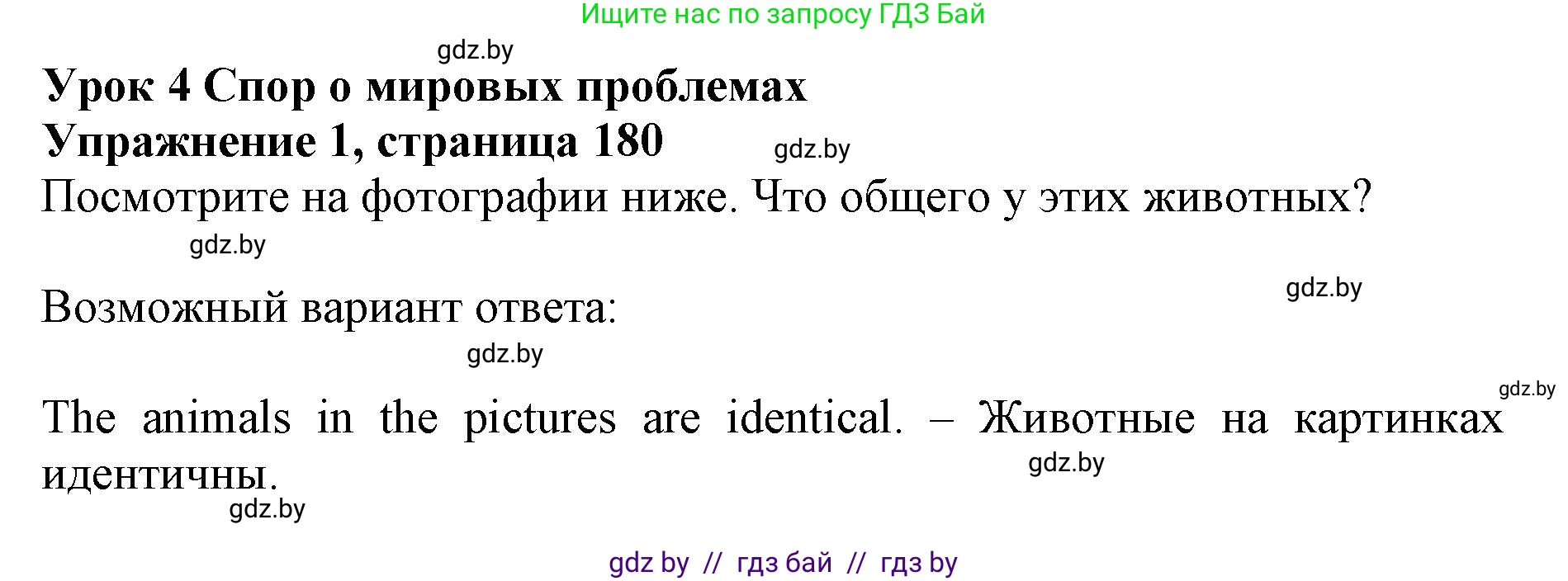 Английский язык (english), 10 класс Учебник (Student's book), авторы: Юхнель Наталья Валентиновна, Наумова Елена Георгиевна, Демченко Наталья Валентиновна, издательство Вышэйшая школа, Минск, 2019, страница 180, номер 1, Решение 2