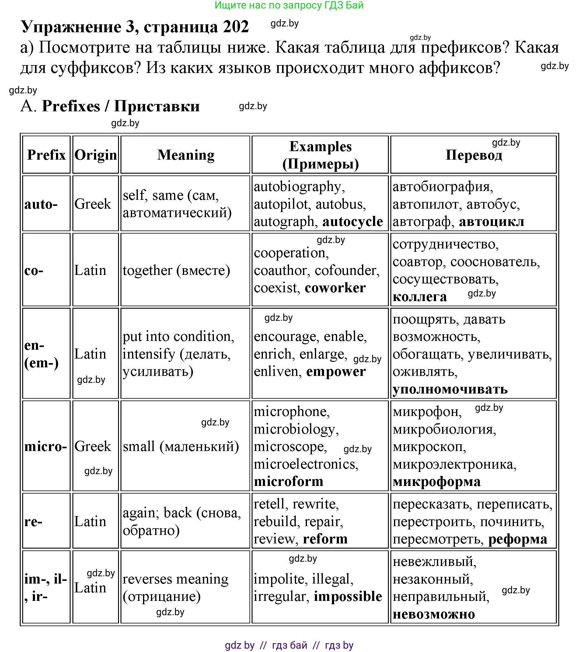Английский язык (english), 10 класс Учебник (Student's book), авторы: Юхнель Наталья Валентиновна, Наумова Елена Георгиевна, Демченко Наталья Валентиновна, издательство Вышэйшая школа, Минск, 2019, страница 202, номер 3, Решение 2