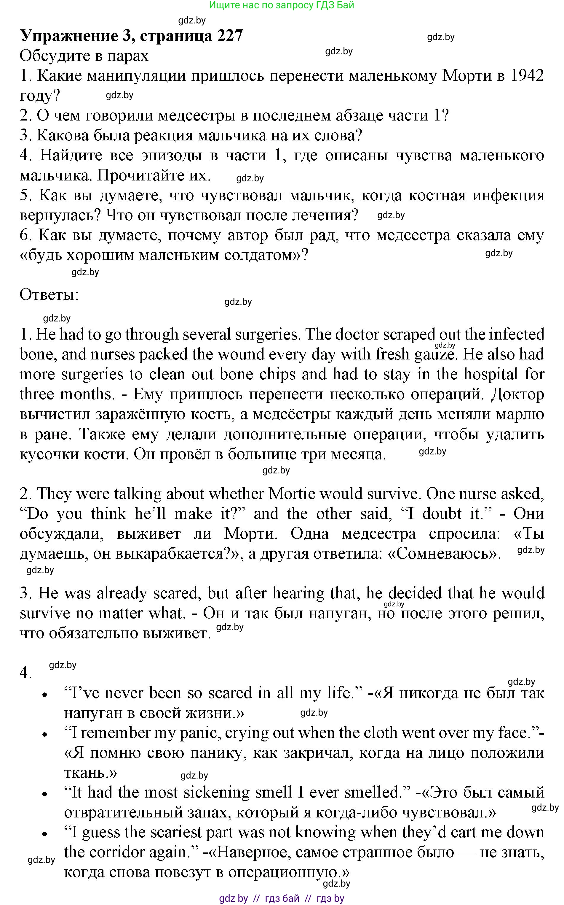 Английский язык (english), 10 класс Учебник (Student's book), авторы: Юхнель Наталья Валентиновна, Наумова Елена Георгиевна, Демченко Наталья Валентиновна, издательство Вышэйшая школа, Минск, 2019, страница 227, номер 3, Решение 2