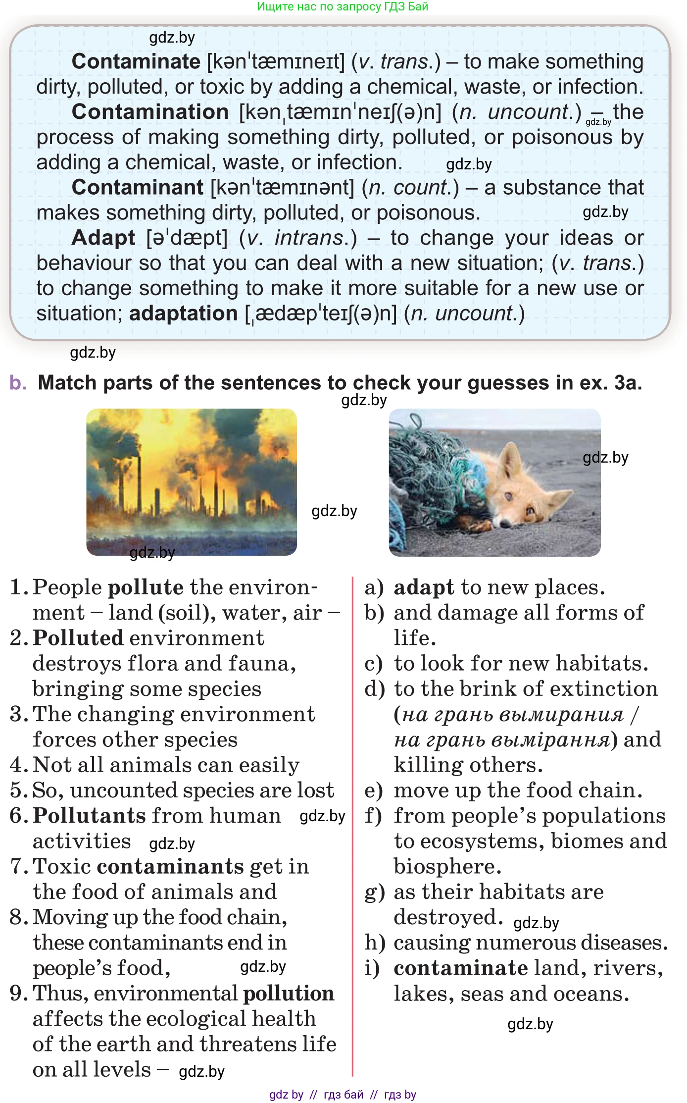 Английский язык (english), 11 класс Учебник (Student's book), авторы: Демченко Наталья Валентиновна, Бушуева Эдите Владиславовна, Севрюкова Татьяна Юрьевна, Лапицкая Людмила Михайловна (Lapitskaya Ludmila), Романчук Вероника Романовна, издательство Вышэйшая школа, Минск, 2022, розового цвета, Часть ( Part) 1, страница 85, номер 3, Условие (продолжение 2)