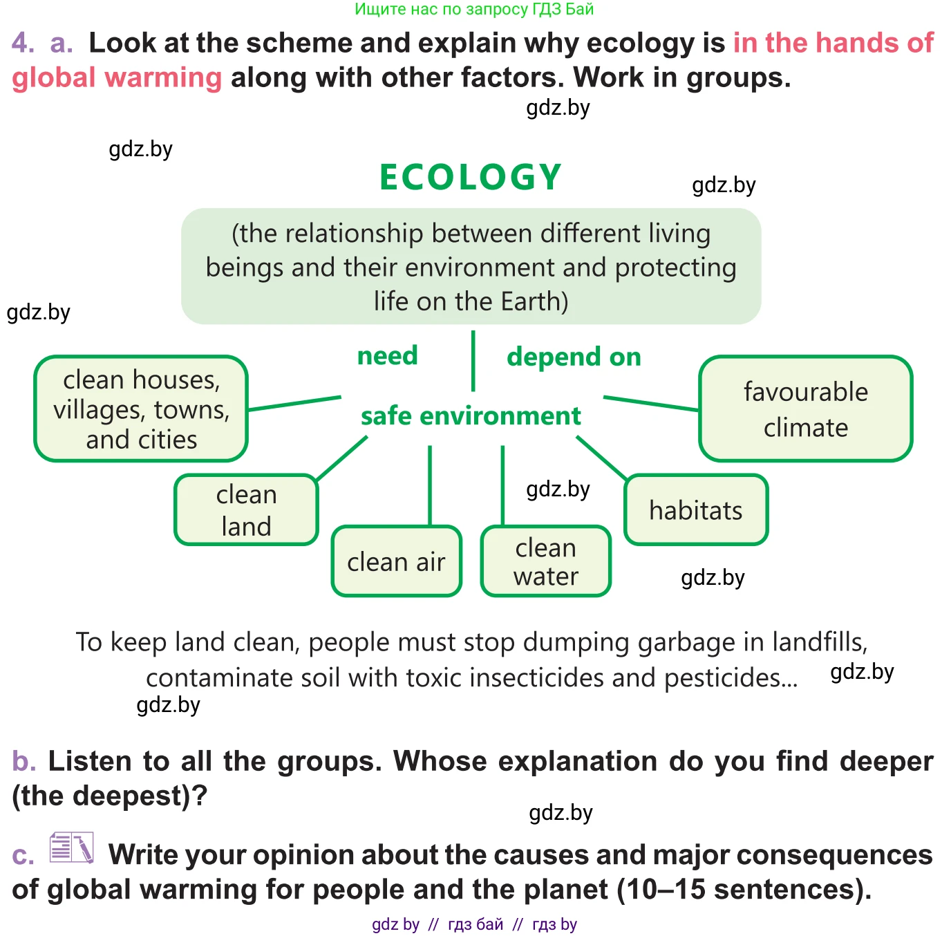Английский язык (english), 11 класс Учебник (Student's book), авторы: Демченко Наталья Валентиновна, Бушуева Эдите Владиславовна, Севрюкова Татьяна Юрьевна, Лапицкая Людмила Михайловна (Lapitskaya Ludmila), Романчук Вероника Романовна, издательство Вышэйшая школа, Минск, 2022, розового цвета, Часть ( Part) 1, страница 99, номер 4, Условие