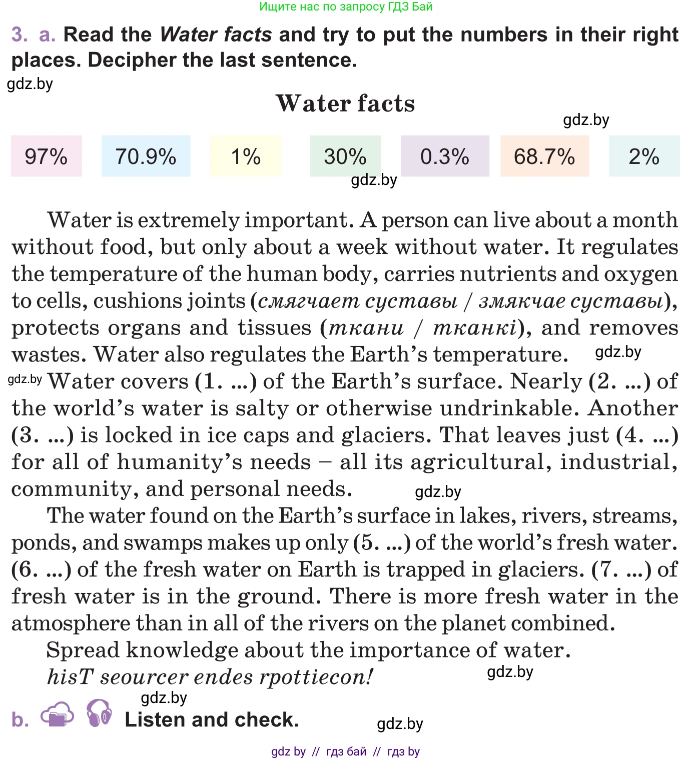 Английский язык (english), 11 класс Учебник (Student's book), авторы: Демченко Наталья Валентиновна, Бушуева Эдите Владиславовна, Севрюкова Татьяна Юрьевна, Лапицкая Людмила Михайловна (Lapitskaya Ludmila), Романчук Вероника Романовна, издательство Вышэйшая школа, Минск, 2022, розового цвета, Часть ( Part) 1, страница 110, номер 3, Условие