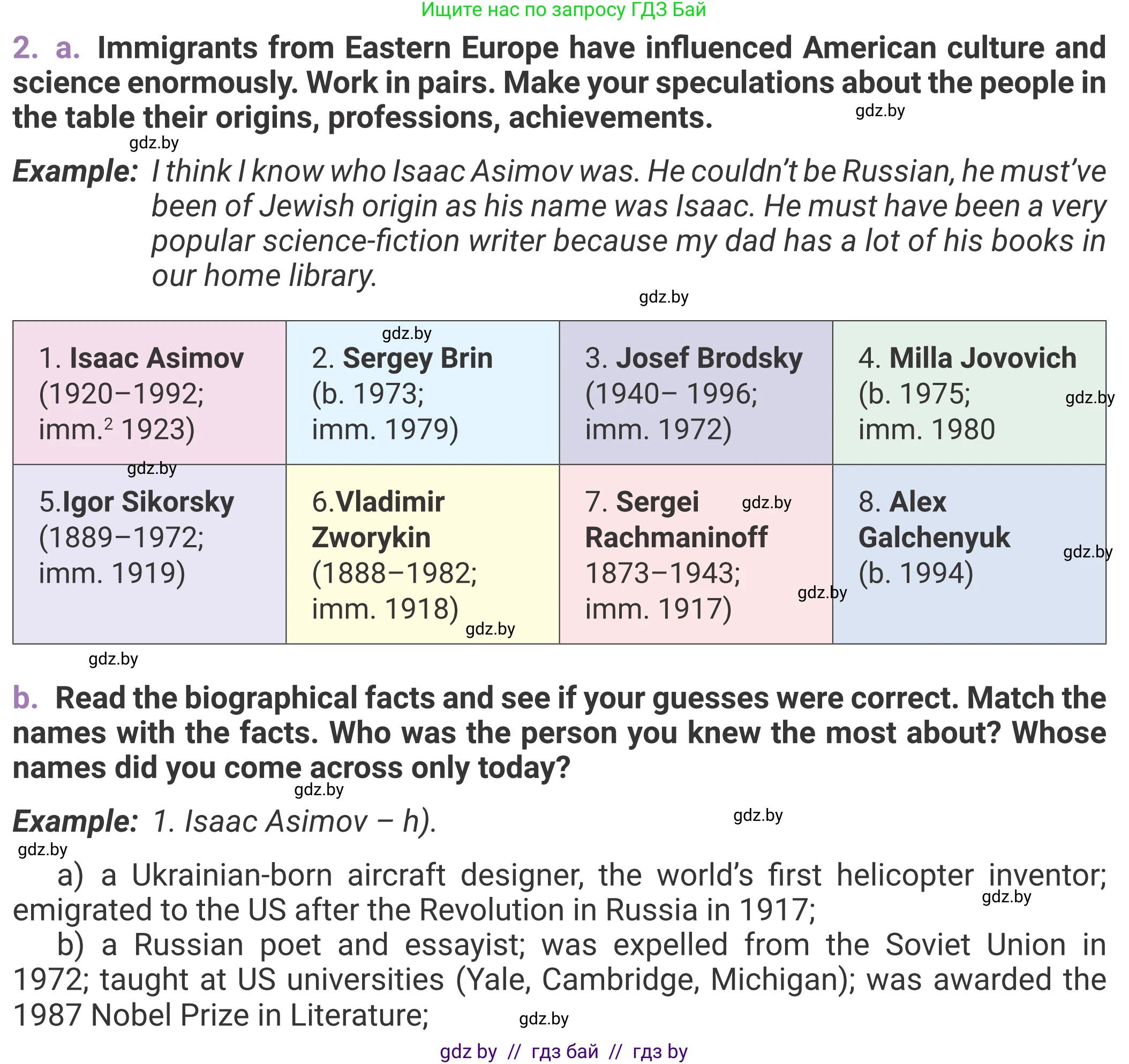 Английский язык (english), 11 класс Учебник (Student's book), авторы: Демченко Наталья Валентиновна, Бушуева Эдите Владиславовна, Севрюкова Татьяна Юрьевна, Лапицкая Людмила Михайловна (Lapitskaya Ludmila), Романчук Вероника Романовна, издательство Вышэйшая школа, Минск, 2022, розового цвета, страница 1, номер 2, Условие