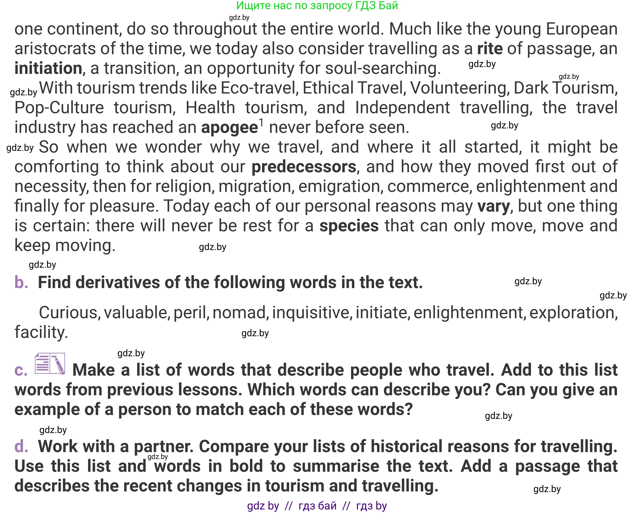 Английский язык (english), 11 класс Учебник (Student's book), авторы: Демченко Наталья Валентиновна, Бушуева Эдите Владиславовна, Севрюкова Татьяна Юрьевна, Лапицкая Людмила Михайловна (Lapitskaya Ludmila), Романчук Вероника Романовна, издательство Вышэйшая школа, Минск, 2022, розового цвета, страница 9, номер 2, Условие (продолжение 3)