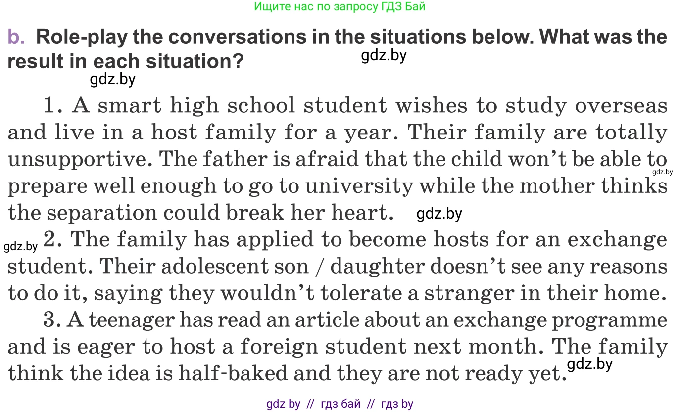 Английский язык (english), 11 класс Учебник (Student's book), авторы: Демченко Наталья Валентиновна, Бушуева Эдите Владиславовна, Севрюкова Татьяна Юрьевна, Лапицкая Людмила Михайловна (Lapitskaya Ludmila), Романчук Вероника Романовна, издательство Вышэйшая школа, Минск, 2022, розового цвета, Часть ( Part) 2, страница 134, номер 5, Условие (продолжение 2)