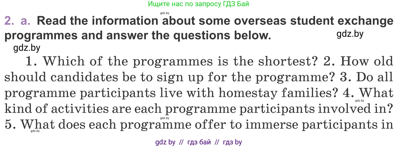 Английский язык (english), 11 класс Учебник (Student's book), авторы: Демченко Наталья Валентиновна, Бушуева Эдите Владиславовна, Севрюкова Татьяна Юрьевна, Лапицкая Людмила Михайловна (Lapitskaya Ludmila), Романчук Вероника Романовна, издательство Вышэйшая школа, Минск, 2022, розового цвета, Часть ( Part) 2, страница 135, номер 2, Условие