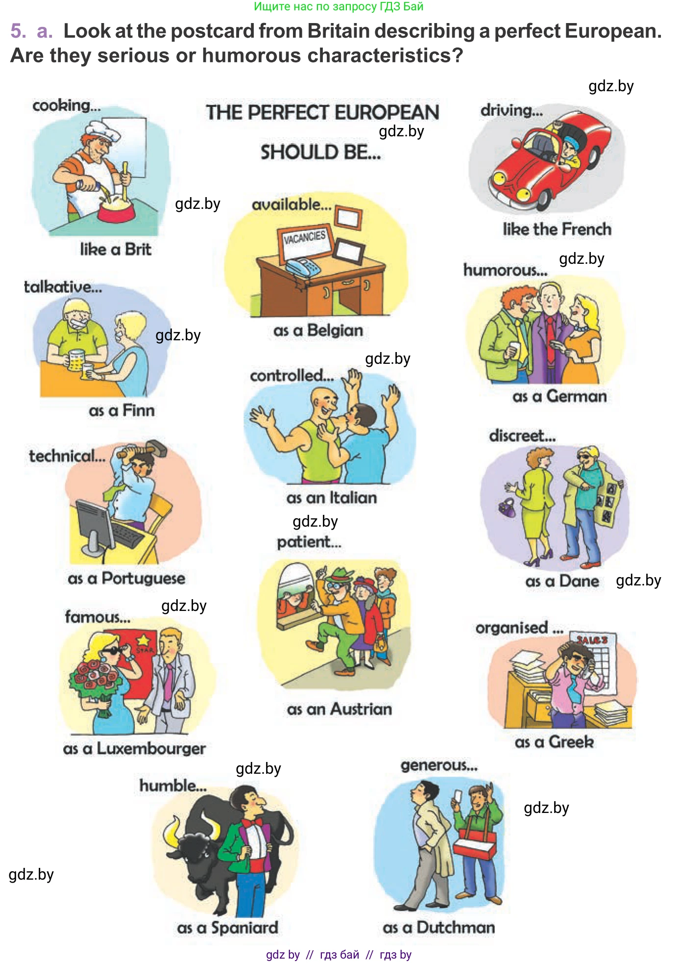 Английский язык (english), 11 класс Учебник (Student's book), авторы: Демченко Наталья Валентиновна, Бушуева Эдите Владиславовна, Севрюкова Татьяна Юрьевна, Лапицкая Людмила Михайловна (Lapitskaya Ludmila), Романчук Вероника Романовна, издательство Вышэйшая школа, Минск, 2022, розового цвета, Часть ( Part) 2, страница 153, номер 5, Условие