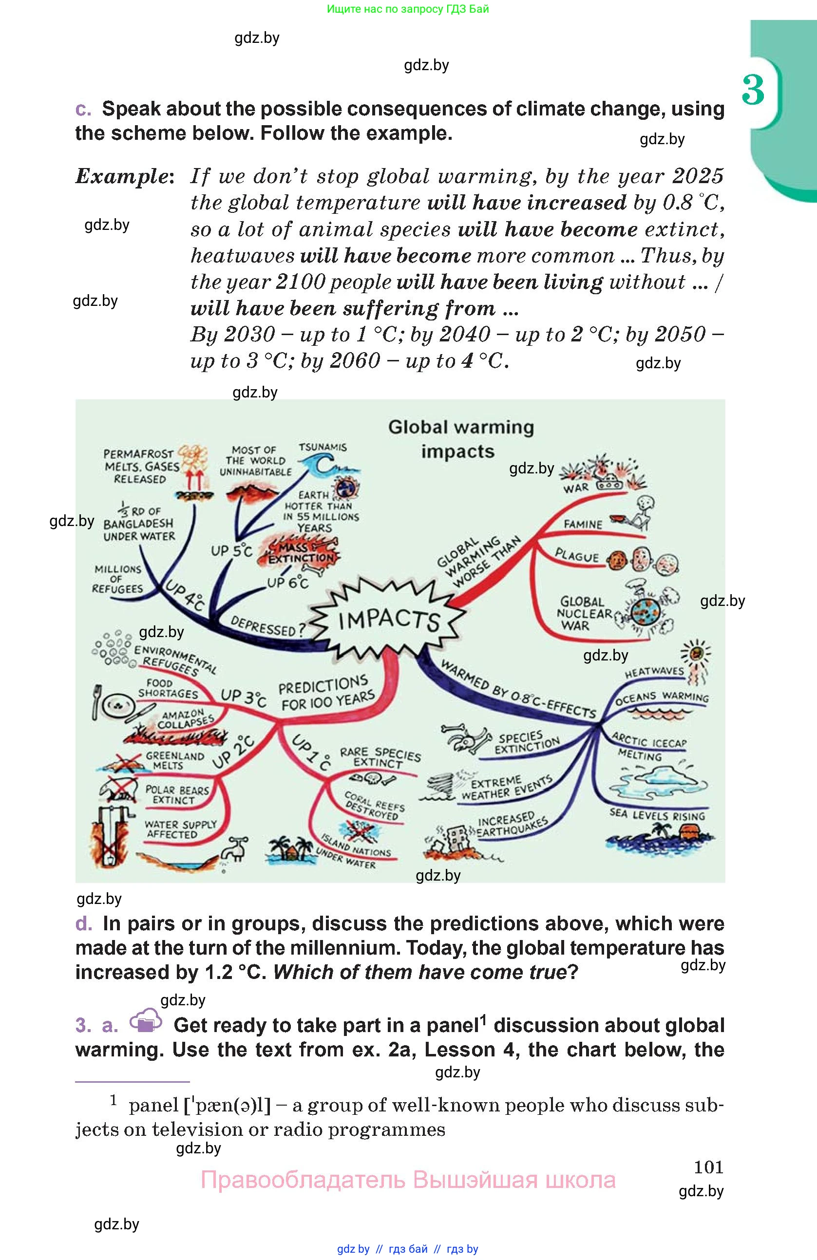 Английский язык (english), 11 класс Учебник (Student's book), авторы: Демченко Наталья Валентиновна, Бушуева Эдите Владиславовна, Севрюкова Татьяна Юрьевна, Лапицкая Людмила Михайловна (Lapitskaya Ludmila), Романчук Вероника Романовна, издательство Вышэйшая школа, Минск, 2022, розового цвета, Часть ( Part) 1, страница 101