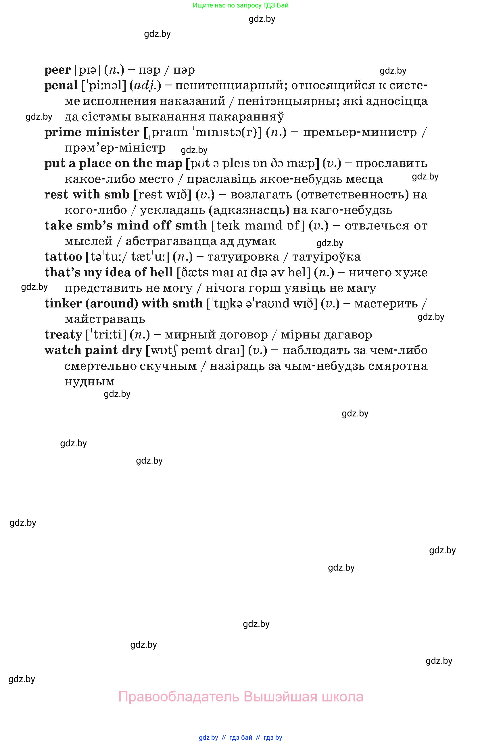 Английский язык (english), 11 класс Учебник (Student's book), авторы: Демченко Наталья Валентиновна, Бушуева Эдите Владиславовна, Севрюкова Татьяна Юрьевна, Лапицкая Людмила Михайловна (Lapitskaya Ludmila), Романчук Вероника Романовна, издательство Вышэйшая школа, Минск, 2022, розового цвета, страница 207