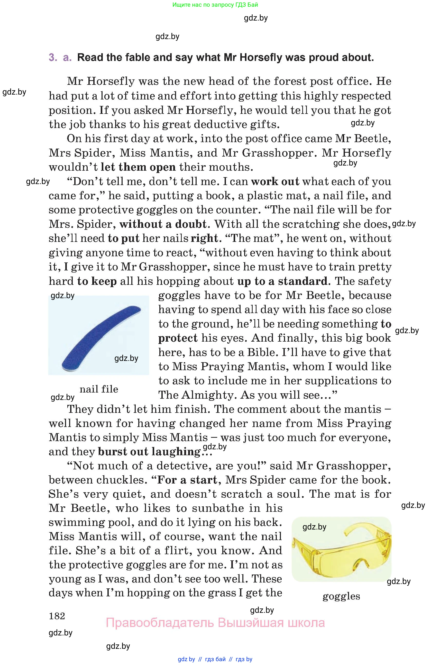 Английский язык (english), 11 класс Учебник (Student's book), авторы: Демченко Наталья Валентиновна, Бушуева Эдите Владиславовна, Севрюкова Татьяна Юрьевна, Лапицкая Людмила Михайловна (Lapitskaya Ludmila), Романчук Вероника Романовна, издательство Вышэйшая школа, Минск, 2022, розового цвета, Часть ( Part) 2, страница 182