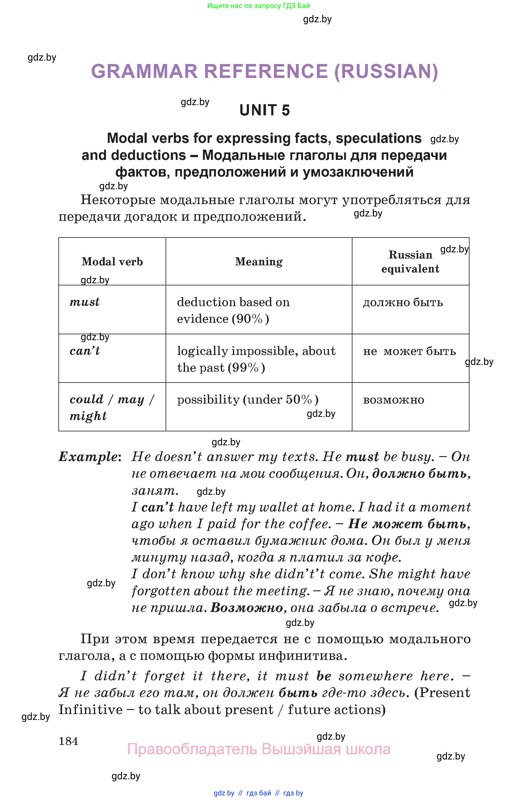 Английский язык (english), 11 класс Учебник (Student's book), авторы: Демченко Наталья Валентиновна, Бушуева Эдите Владиславовна, Севрюкова Татьяна Юрьевна, Лапицкая Людмила Михайловна (Lapitskaya Ludmila), Романчук Вероника Романовна, издательство Вышэйшая школа, Минск, 2022, розового цвета, страница 184