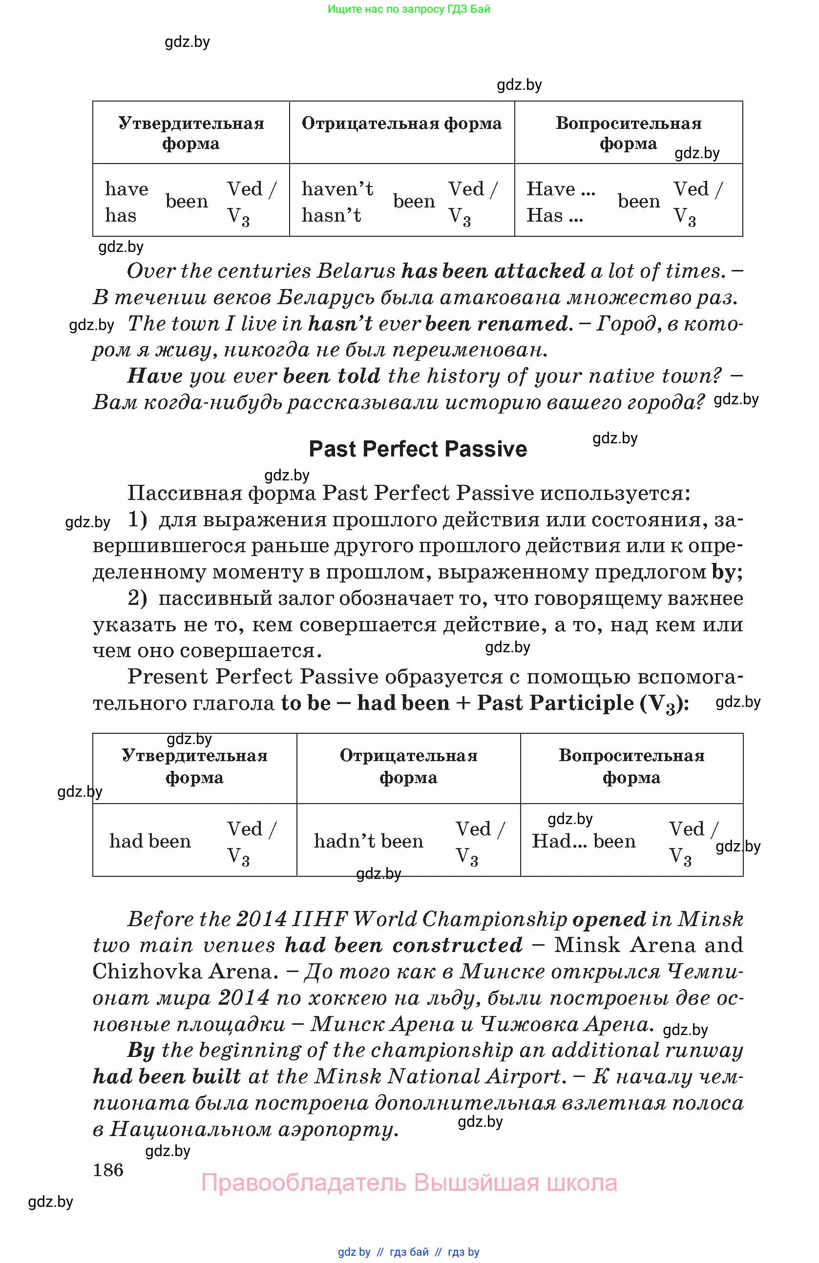 Английский язык (english), 11 класс Учебник (Student's book), авторы: Демченко Наталья Валентиновна, Бушуева Эдите Владиславовна, Севрюкова Татьяна Юрьевна, Лапицкая Людмила Михайловна (Lapitskaya Ludmila), Романчук Вероника Романовна, издательство Вышэйшая школа, Минск, 2022, розового цвета, страница 186
