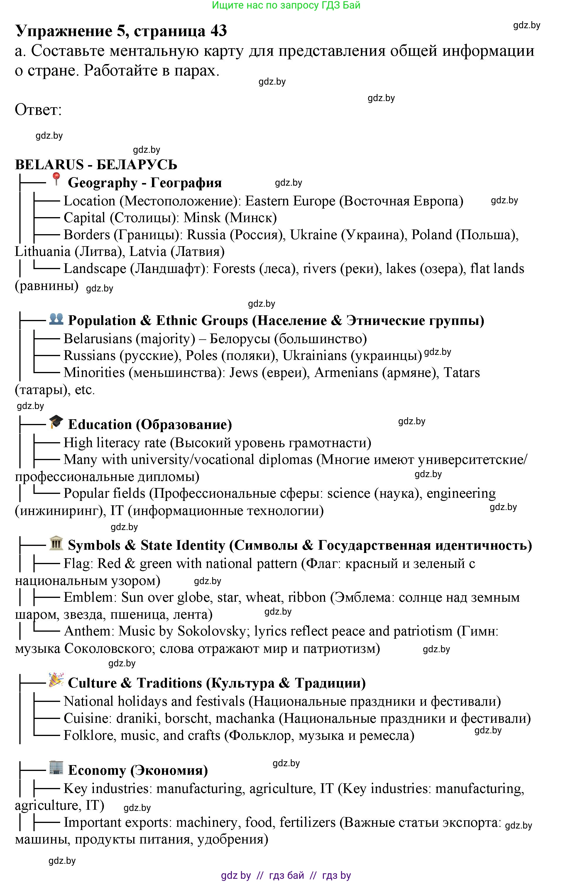Английский язык (english), 11 класс Учебник (Student's book), авторы: Демченко Наталья Валентиновна, Бушуева Эдите Владиславовна, Севрюкова Татьяна Юрьевна, Лапицкая Людмила Михайловна (Lapitskaya Ludmila), Романчук Вероника Романовна, издательство Вышэйшая школа, Минск, 2022, розового цвета, Часть ( Part) 2, страница 43, номер 5, Решение 1