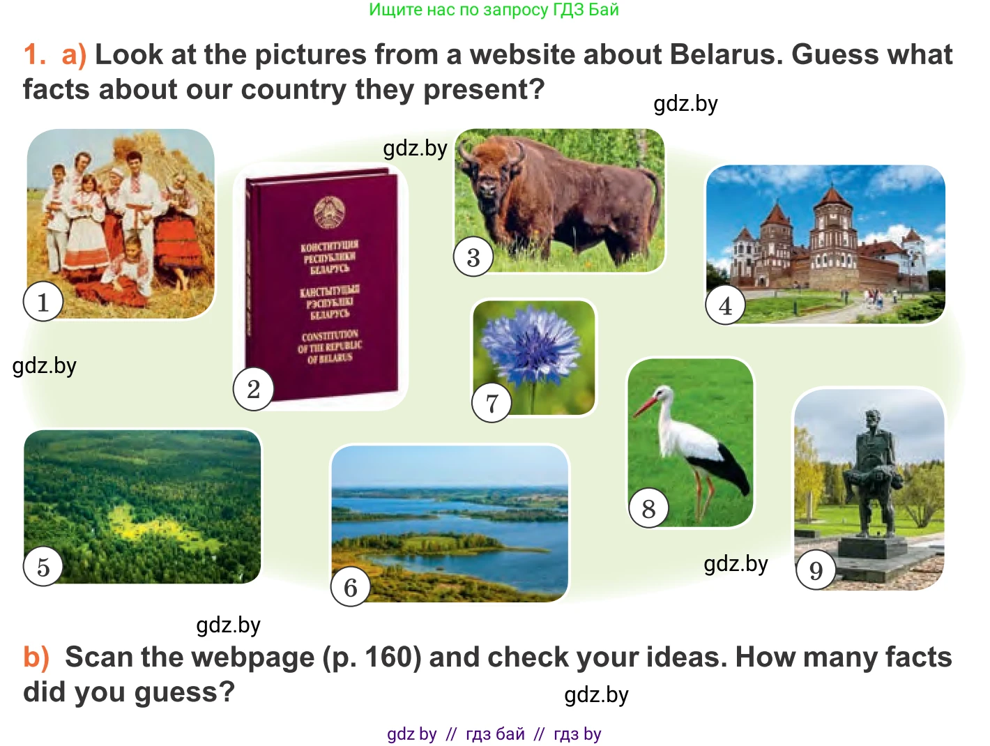 Английский язык (english), 11 класс Учебник (Student's book), авторы: Юхнель Наталья Валентиновна, Демченко Наталья Валентиновна, Романчук Вероника Романовна, Малиновская Елена Александровна, Севрюкова Татьяна Юрьевна, Бушуева Эдите Владиславовна, Наумова Елена Георгиевна, Яковчиц Т Н, издательство Вышэйшая школа, Минск, 2021, бирюзового цвета, страница 159, номер 1, Условие