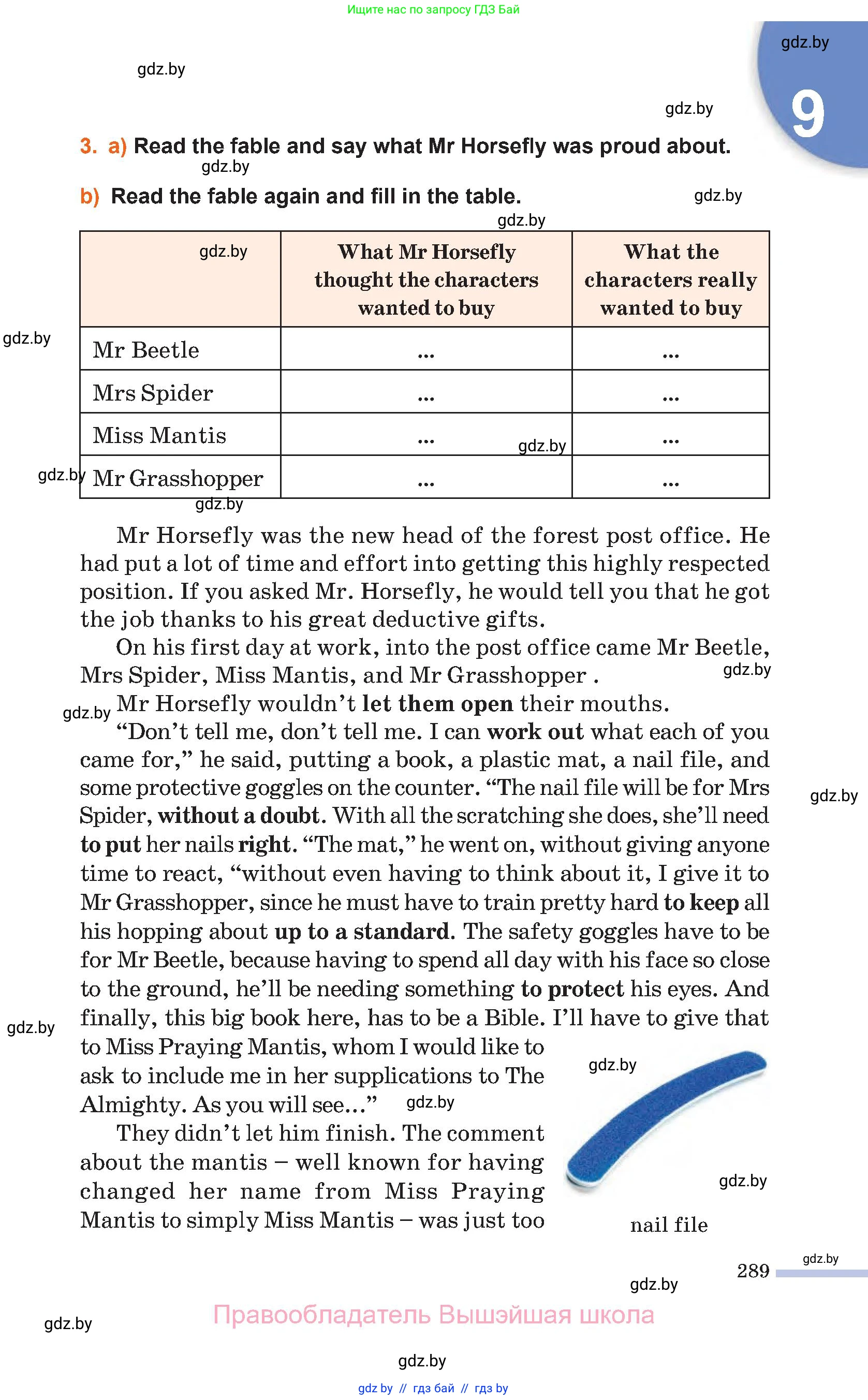 Английский язык (english), 11 класс Учебник (Student's book), авторы: Юхнель Наталья Валентиновна, Демченко Наталья Валентиновна, Романчук Вероника Романовна, Малиновская Елена Александровна, Севрюкова Татьяна Юрьевна, Бушуева Эдите Владиславовна, Наумова Елена Георгиевна, Яковчиц Т Н, издательство Вышэйшая школа, Минск, 2021, бирюзового цвета, страница 289