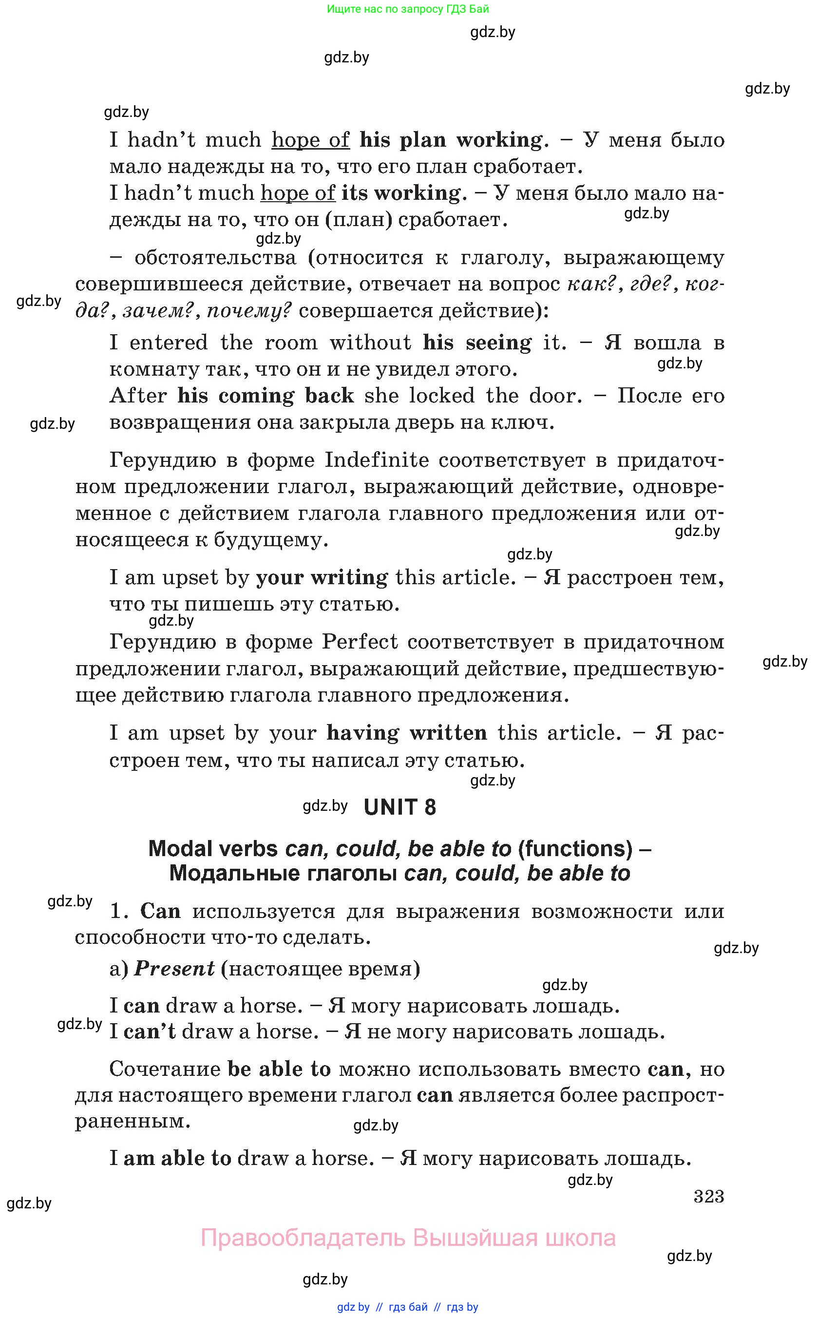 Английский язык (english), 11 класс Учебник (Student's book), авторы: Юхнель Наталья Валентиновна, Демченко Наталья Валентиновна, Романчук Вероника Романовна, Малиновская Елена Александровна, Севрюкова Татьяна Юрьевна, Бушуева Эдите Владиславовна, Наумова Елена Георгиевна, Яковчиц Т Н, издательство Вышэйшая школа, Минск, 2021, бирюзового цвета, страница 323
