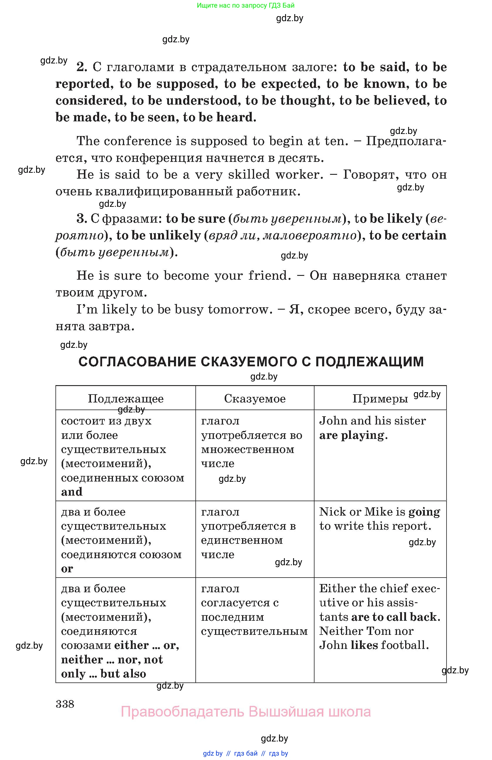 Английский язык (english), 11 класс Учебник (Student's book), авторы: Юхнель Наталья Валентиновна, Демченко Наталья Валентиновна, Романчук Вероника Романовна, Малиновская Елена Александровна, Севрюкова Татьяна Юрьевна, Бушуева Эдите Владиславовна, Наумова Елена Георгиевна, Яковчиц Т Н, издательство Вышэйшая школа, Минск, 2021, бирюзового цвета, страница 338