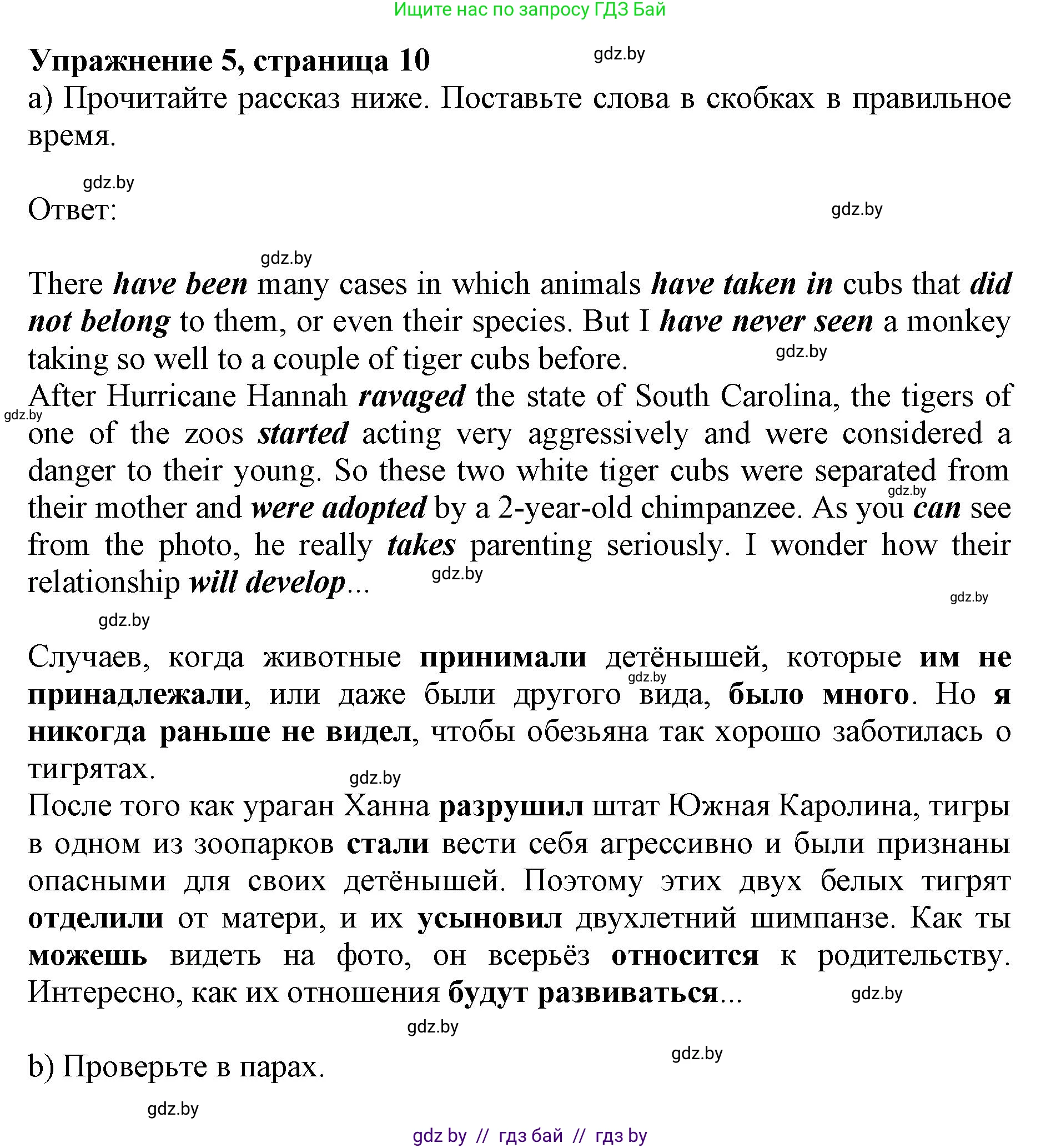 Английский язык (english), 11 класс Учебник (Student's book), авторы: Юхнель Наталья Валентиновна, Демченко Наталья Валентиновна, Романчук Вероника Романовна, Малиновская Елена Александровна, Севрюкова Татьяна Юрьевна, Бушуева Эдите Владиславовна, Наумова Елена Георгиевна, Яковчиц Т Н, издательство Вышэйшая школа, Минск, 2021, бирюзового цвета, страница 10, номер 5, Решение 2