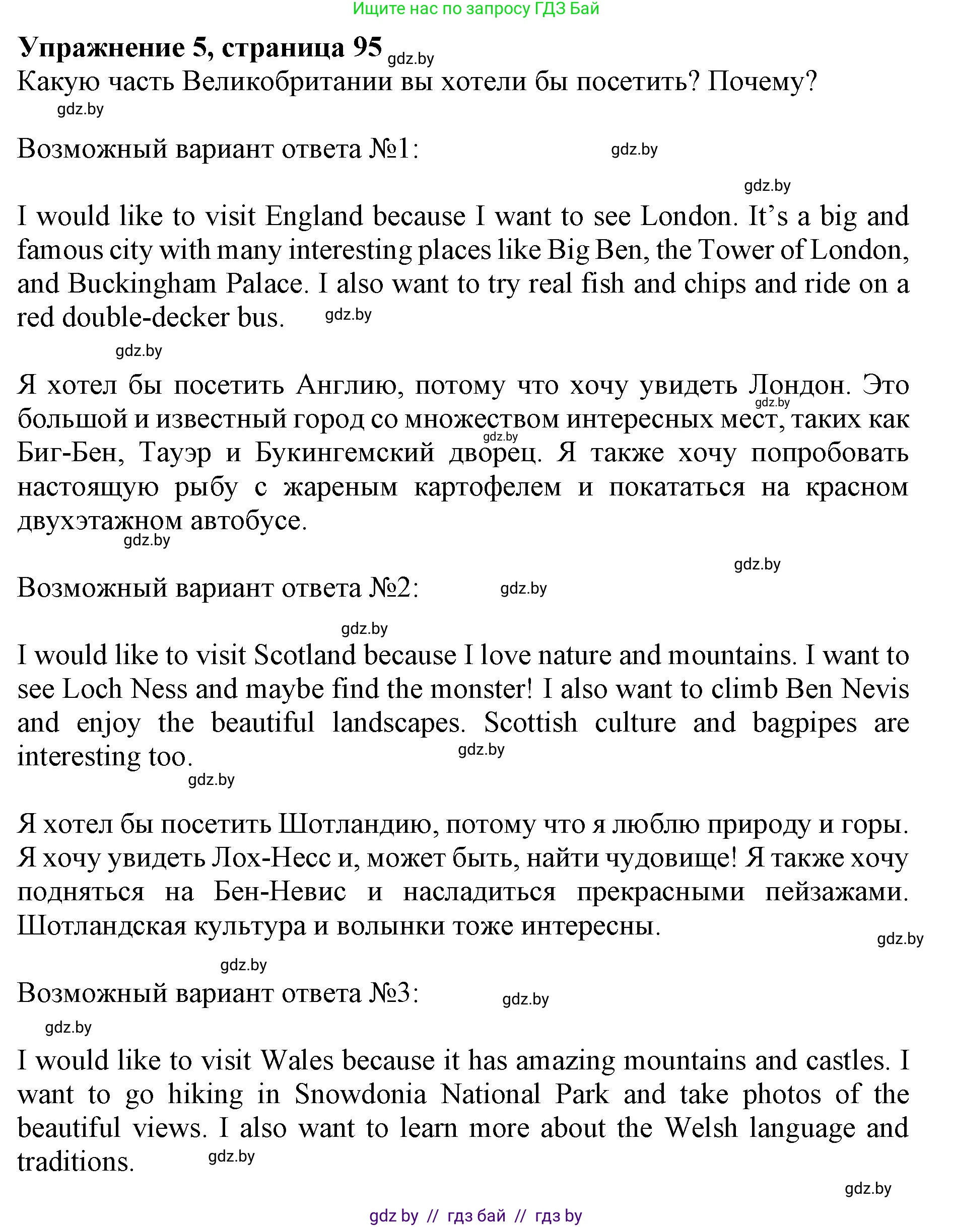 Английский язык (english), 11 класс Учебник (Student's book), авторы: Юхнель Наталья Валентиновна, Демченко Наталья Валентиновна, Романчук Вероника Романовна, Малиновская Елена Александровна, Севрюкова Татьяна Юрьевна, Бушуева Эдите Владиславовна, Наумова Елена Георгиевна, Яковчиц Т Н, издательство Вышэйшая школа, Минск, 2021, бирюзового цвета, страница 95, номер 5, Решение 2