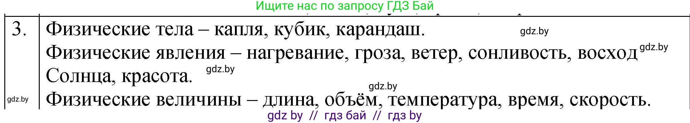 Физика, 7 класс Учебник, авторы: Исаченкова Лариса Артёмовна, Громыко Елена Владимировна, Лещинский Юрий Дмитриевич, издательство Народная асвета, Минск, 2022, бирюзового цвета, страница 10, номер 3, Решение 1