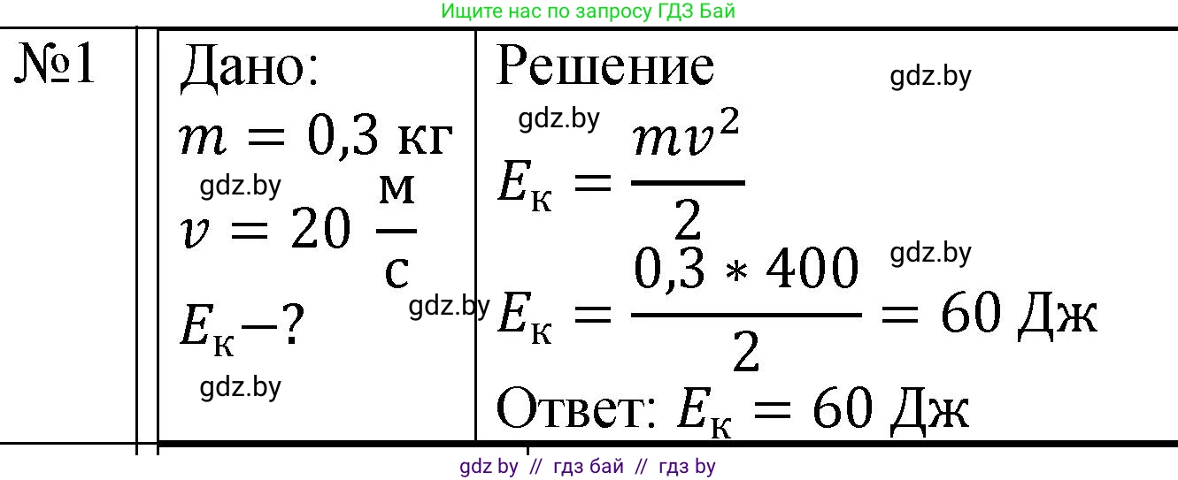 Физика, 7 класс Учебник, авторы: Исаченкова Лариса Артёмовна, Громыко Елена Владимировна, Лещинский Юрий Дмитриевич, издательство Народная асвета, Минск, 2022, бирюзового цвета, страница 146, номер 1, Решение 1