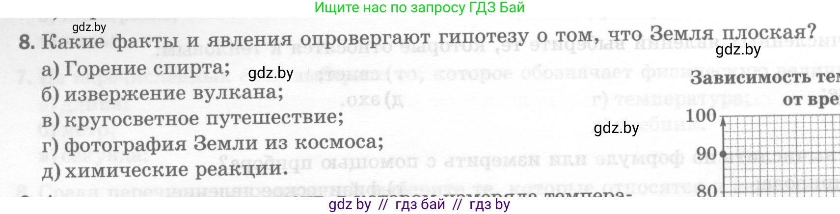 Физика, 7 класс Тесты, авторы: Шабусов Анатолий Константинович, Батурчик Борис Петрович, издательство Новое знание, Минск, 2021, жёлтого цвета, страница 6, номер 8, Условие