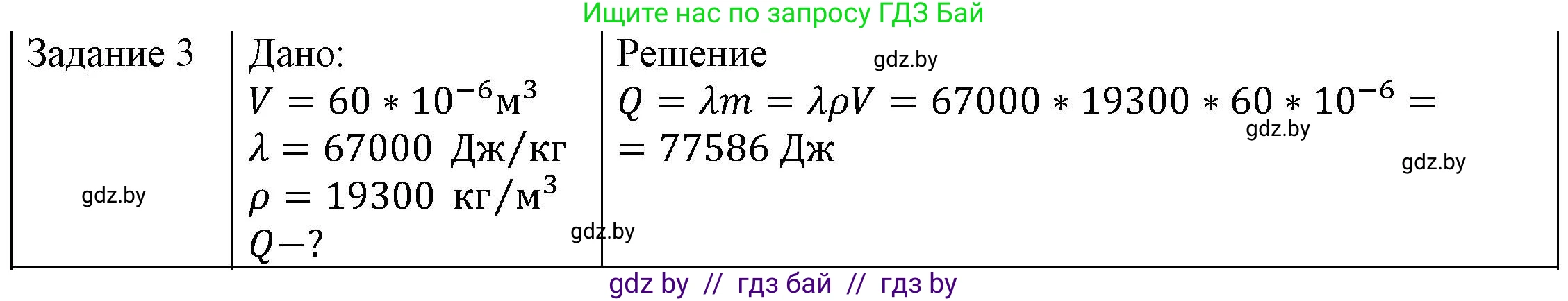 Физика, 8 класс Учебник, авторы: Исаченкова Лариса Артёмовна, Громыко Елена Владимировна, Дорофейчик Владимир Владимирович, Лещинский Юрий Дмитриевич, издательство Адукацыя i выхаванне, Минск, 2024, страница 38, номер 3, Решение 3
