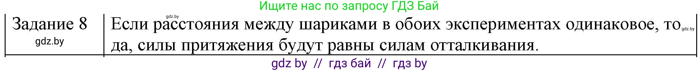 Физика, 8 класс Учебник, авторы: Исаченкова Лариса Артёмовна, Громыко Елена Владимировна, Дорофейчик Владимир Владимирович, Лещинский Юрий Дмитриевич, издательство Адукацыя i выхаванне, Минск, 2024, страница 59, номер 8, Решение 3