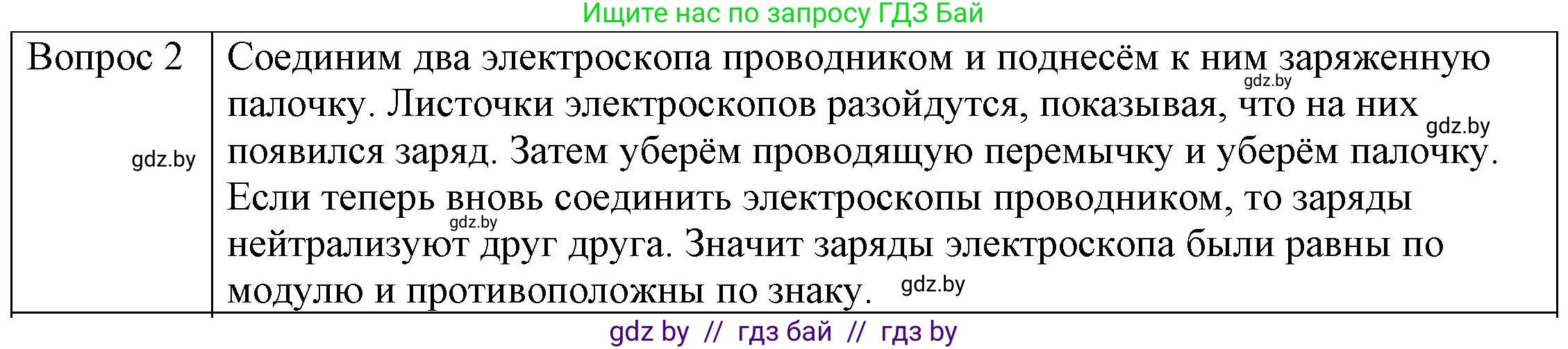 Физика, 8 класс Учебник, авторы: Исаченкова Лариса Артёмовна, Громыко Елена Владимировна, Дорофейчик Владимир Владимирович, Лещинский Юрий Дмитриевич, издательство Адукацыя i выхаванне, Минск, 2024, страница 62, номер 2, Решение 3