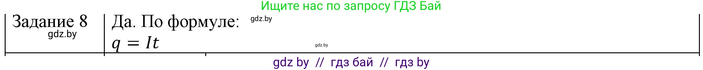 Физика, 8 класс Учебник, авторы: Исаченкова Лариса Артёмовна, Громыко Елена Владимировна, Дорофейчик Владимир Владимирович, Лещинский Юрий Дмитриевич, издательство Адукацыя i выхаванне, Минск, 2024, страница 84, номер 8, Решение 3