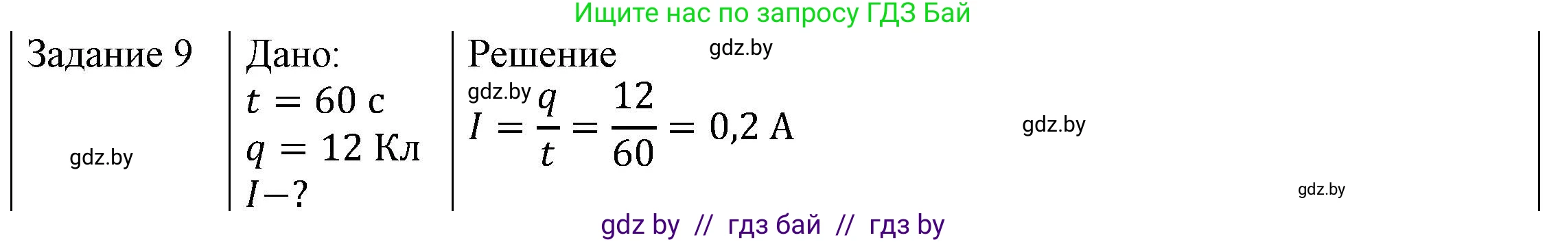 Физика, 8 класс Учебник, авторы: Исаченкова Лариса Артёмовна, Громыко Елена Владимировна, Дорофейчик Владимир Владимирович, Лещинский Юрий Дмитриевич, издательство Адукацыя i выхаванне, Минск, 2024, страница 84, номер 9, Решение 3