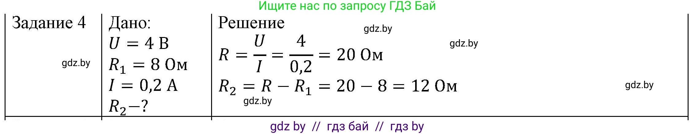 Физика, 8 класс Учебник, авторы: Исаченкова Лариса Артёмовна, Громыко Елена Владимировна, Дорофейчик Владимир Владимирович, Лещинский Юрий Дмитриевич, издательство Адукацыя i выхаванне, Минск, 2024, страница 97, номер 4, Решение 3