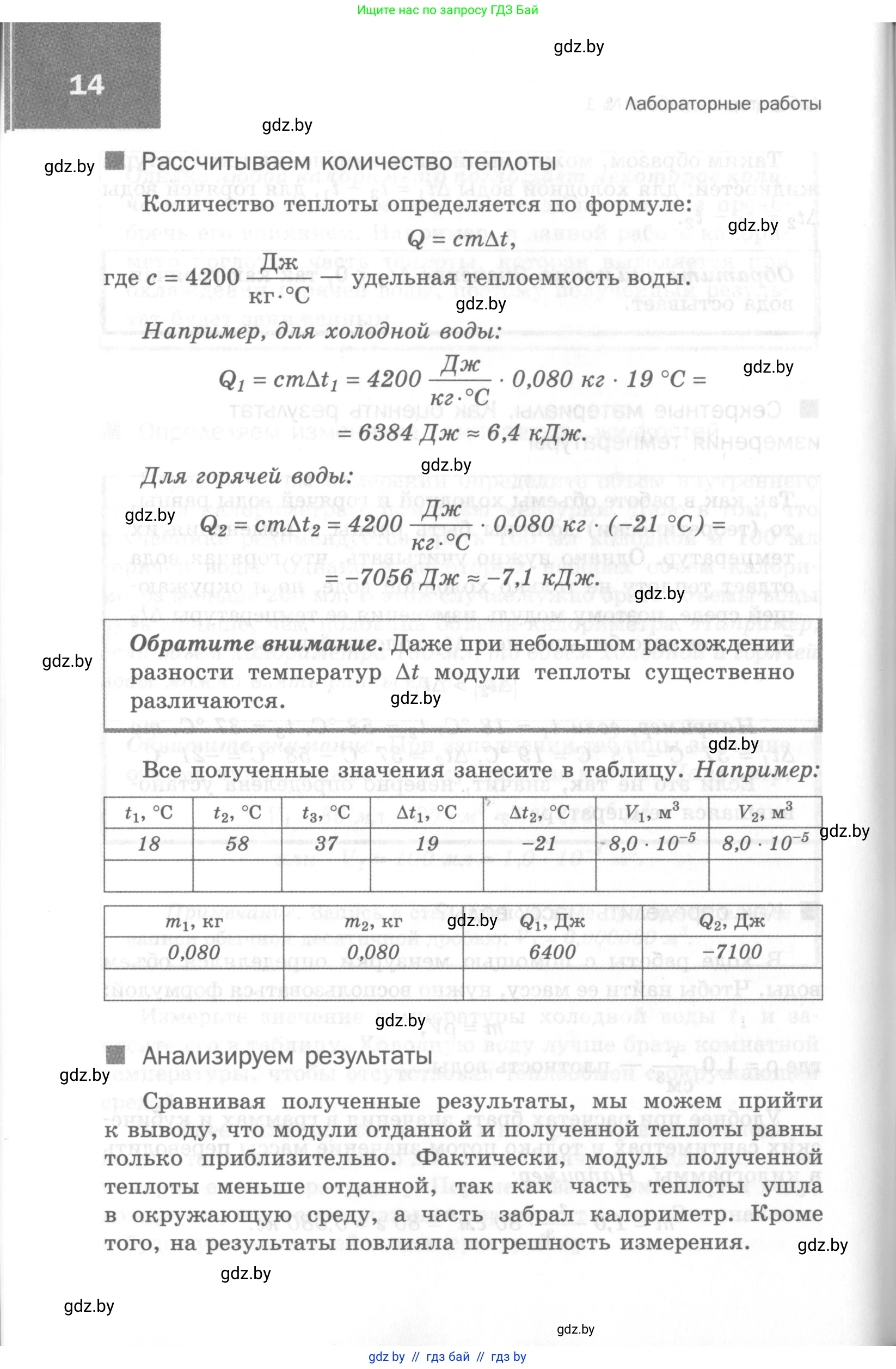 Физика, 8 класс Самостоятельные и контрольные работы, авторы: Шабусов Анатолий Константинович, Дубина Максим Викторович, издательство Новое знание, Минск, 2021, жёлтого цвета, страница 14