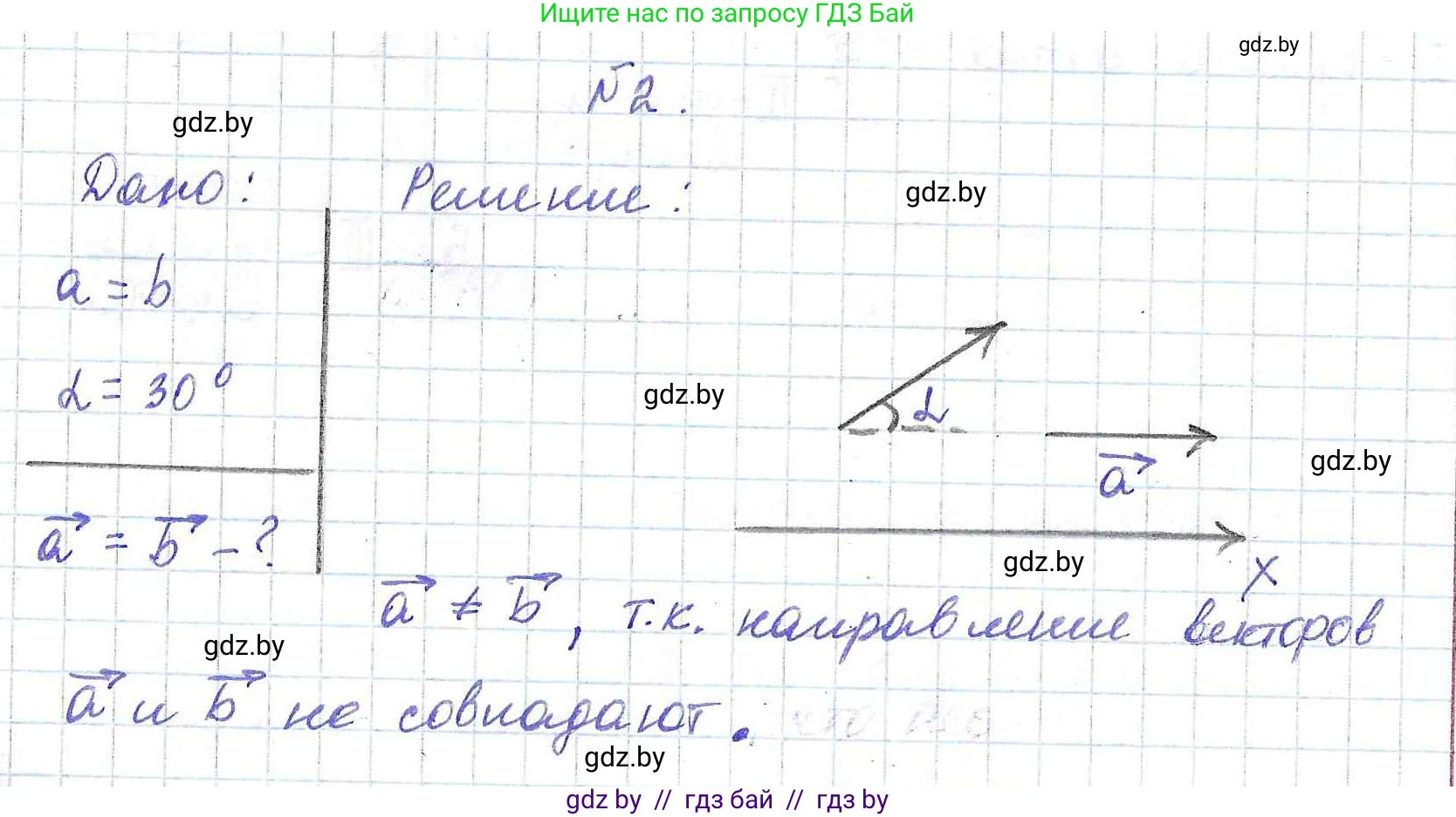 Физика, 9 класс Сборник задач, авторы: Исаченкова Лариса Артёмовна, Дорофейчик Владимир Владимирович, Захаревич Екатерина Васильевна, Пальчик Геннадий Владимирович, издательство Аверсэв, Минск, 2021, страница 9, номер 2, Решение 2