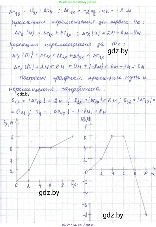 Физика, 9 класс Сборник задач, авторы: Исаченкова Лариса Артёмовна, Дорофейчик Владимир Владимирович, Захаревич Екатерина Васильевна, Пальчик Геннадий Владимирович, издательство Аверсэв, Минск, 2021, страница 29, номер 97, Решение 2 (продолжение 2)