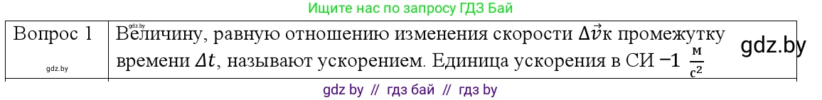 Физика, 9 класс Учебник, авторы: Исаченкова Лариса Артёмовна, Сокольский Анатолий Алексеевич, Захаревич Екатерина Васильевна, издательство Народная асвета, Минск, 2019, страница 43, номер 1, Решение 1
