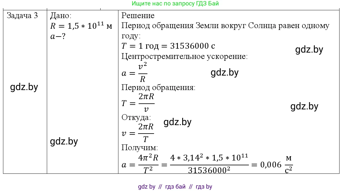 Физика, 9 класс Учебник, авторы: Исаченкова Лариса Артёмовна, Сокольский Анатолий Алексеевич, Захаревич Екатерина Васильевна, издательство Народная асвета, Минск, 2019, страница 63, номер 3, Решение 1