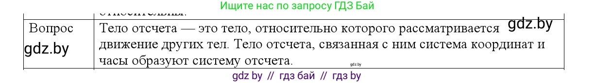 Физика, 9 класс Учебник, авторы: Исаченкова Лариса Артёмовна, Сокольский Анатолий Алексеевич, Захаревич Екатерина Васильевна, издательство Народная асвета, Минск, 2019, страница 11, номер 3, Решение 1